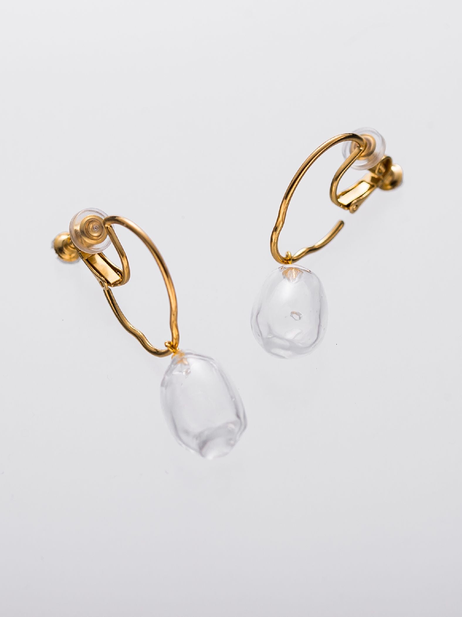 【JLounge限定】《 Venus earring 》 パフュームガラスイヤリング