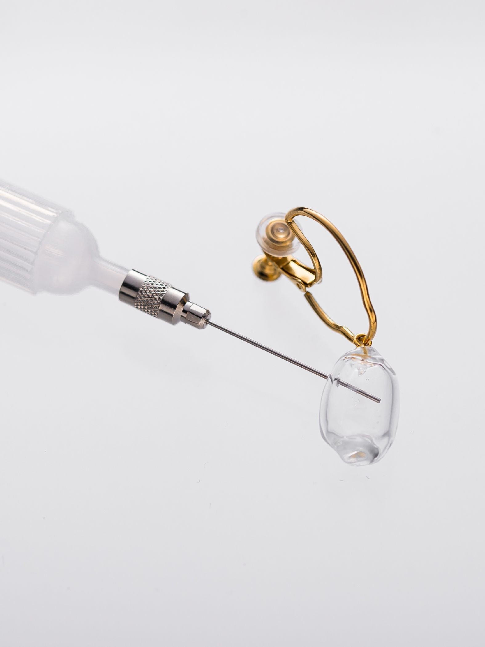 【JLounge限定】《 Venus earring 》 パフュームガラスイヤリング