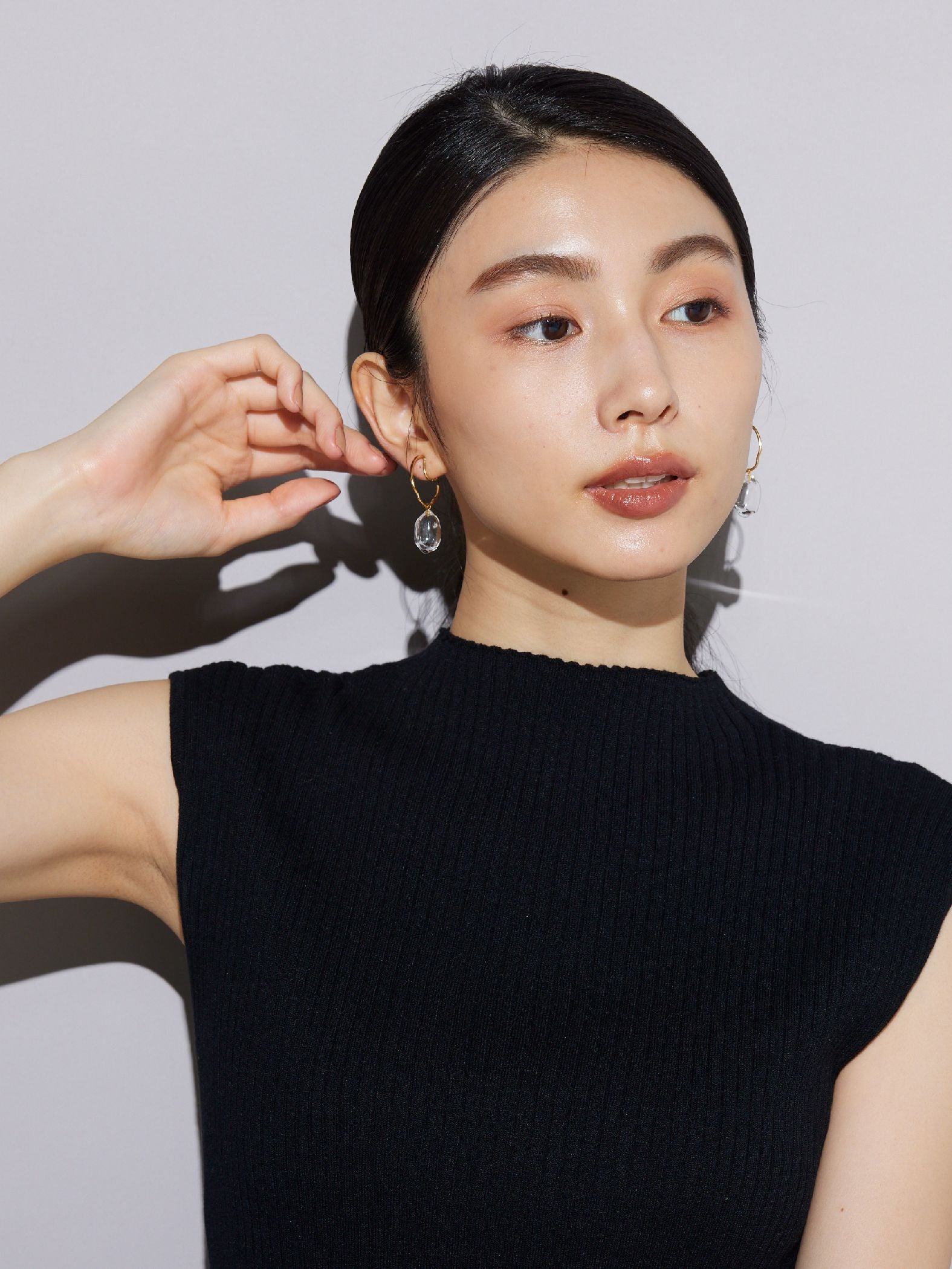 【JLounge限定】《 Venus earring 》 パフュームガラスイヤリング