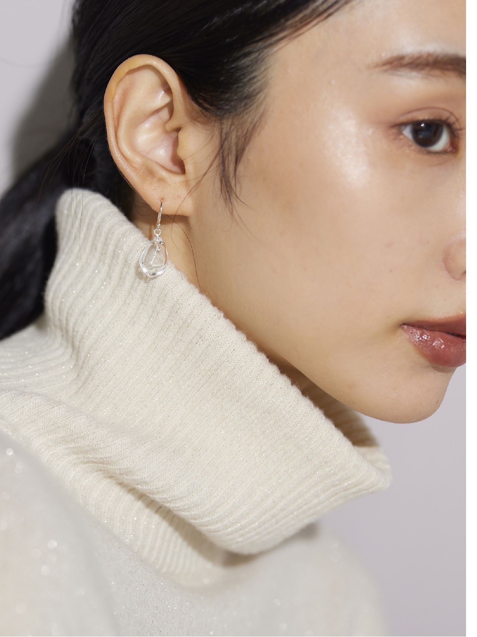 【JLounge限定】《 Sol pierce 》 パフュームガラスピアス