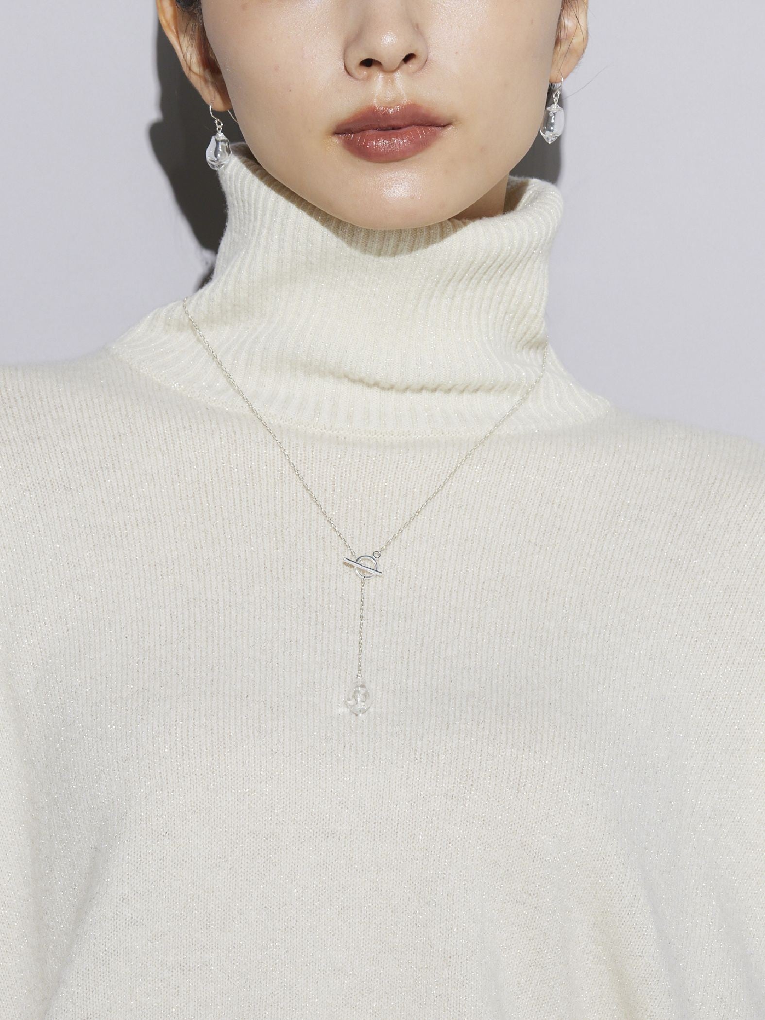 【JLounge限定】《 Sol pierce 》 パフュームガラスピアス