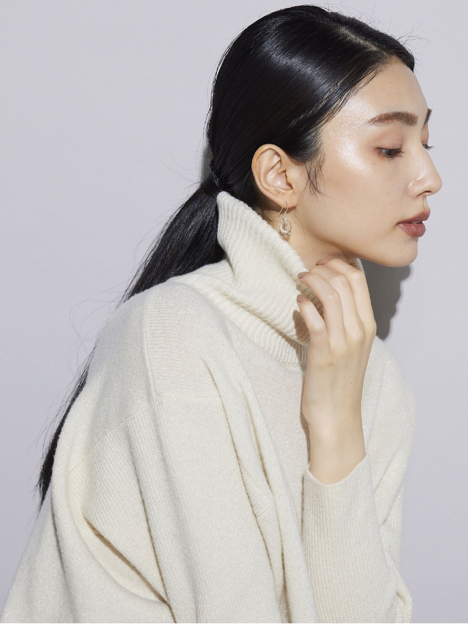 【JLounge限定】《 Sol pierce 》 パフュームガラスピアス