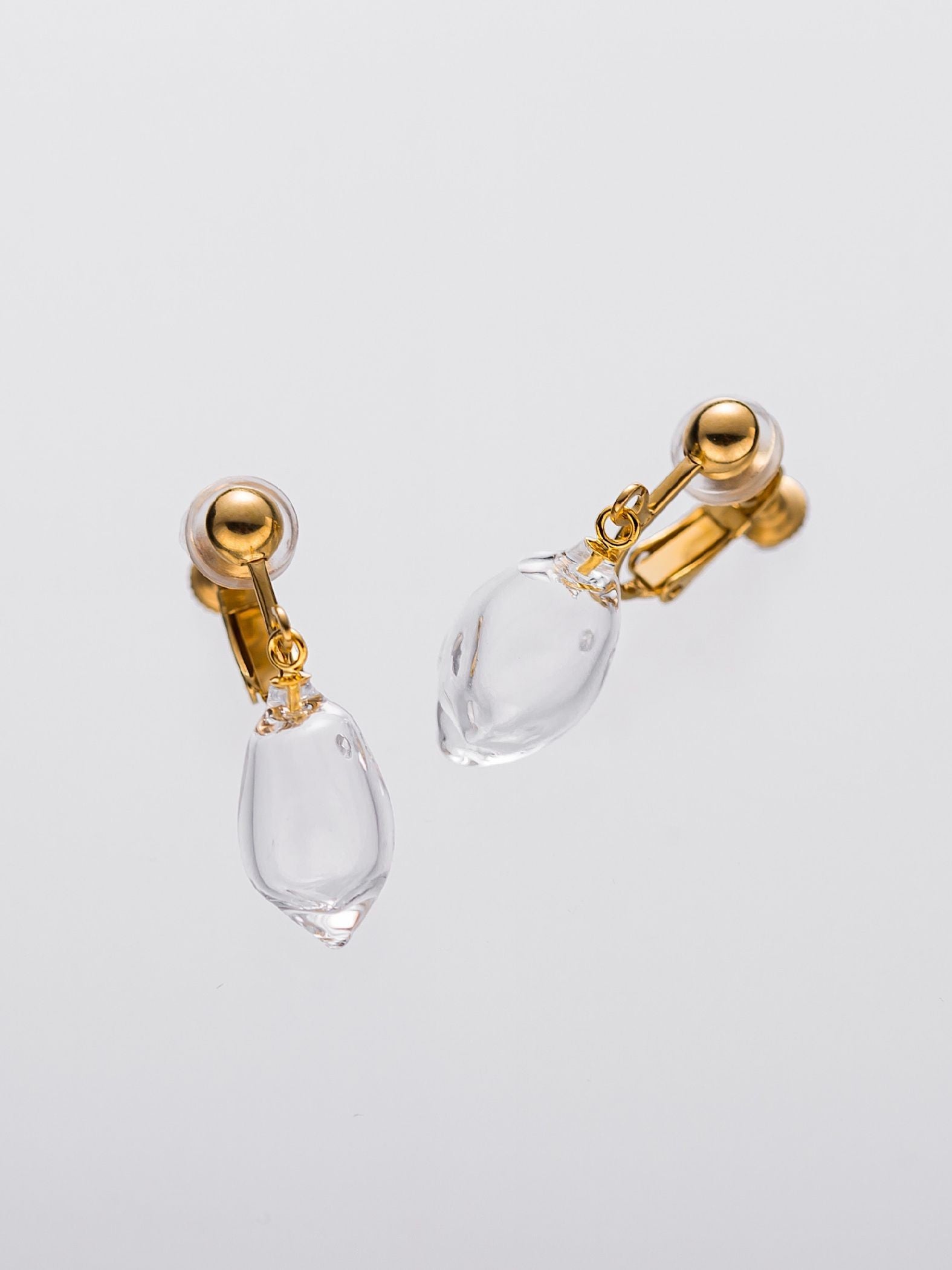 【JLounge限定】《 Sol earring 》 パフュームガラスイヤリング