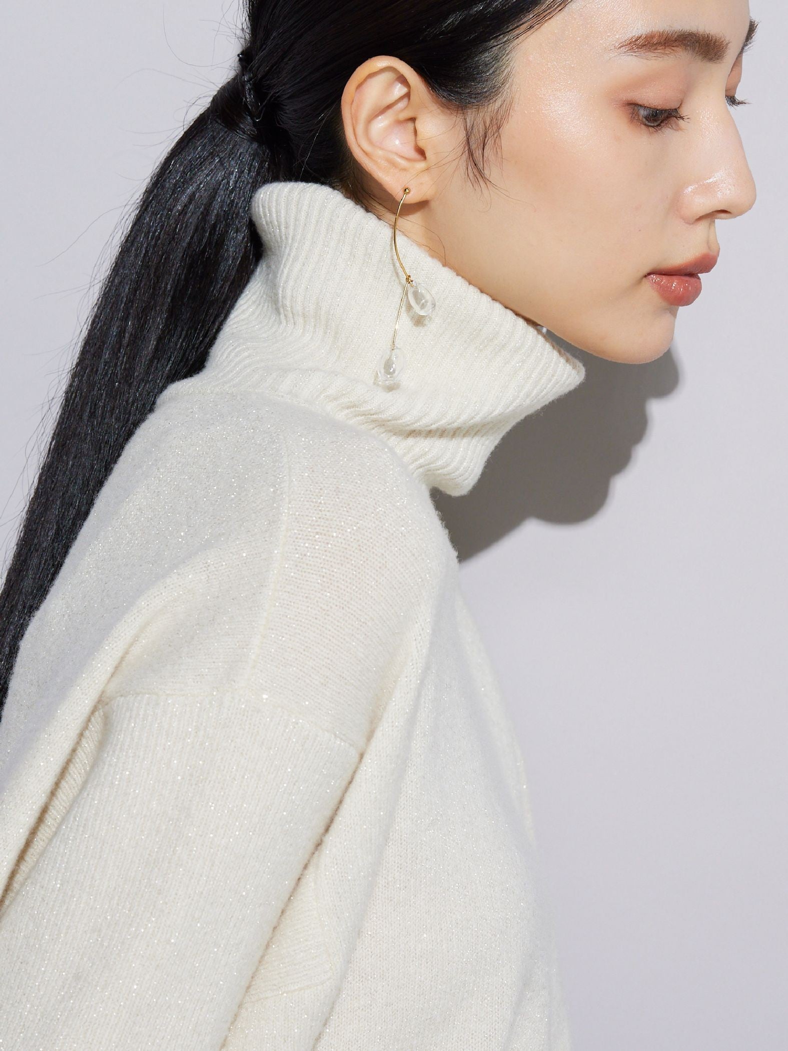【雑誌掲載 / JLounge限定】《 Damia pierce 》 パフュームガラスピアス