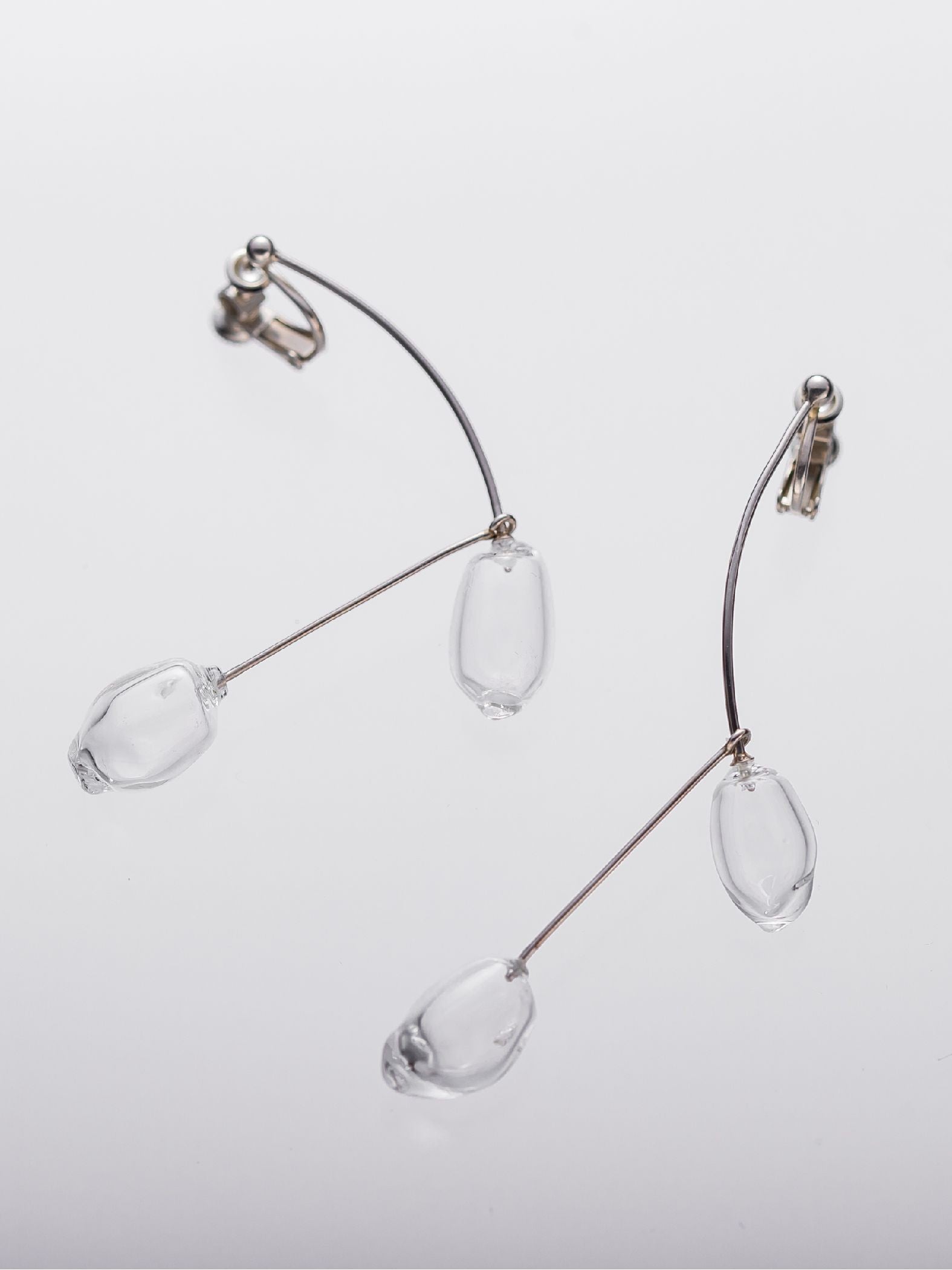 【JLounge限定】《 Damia earring 》 パフュームガラスイヤリング