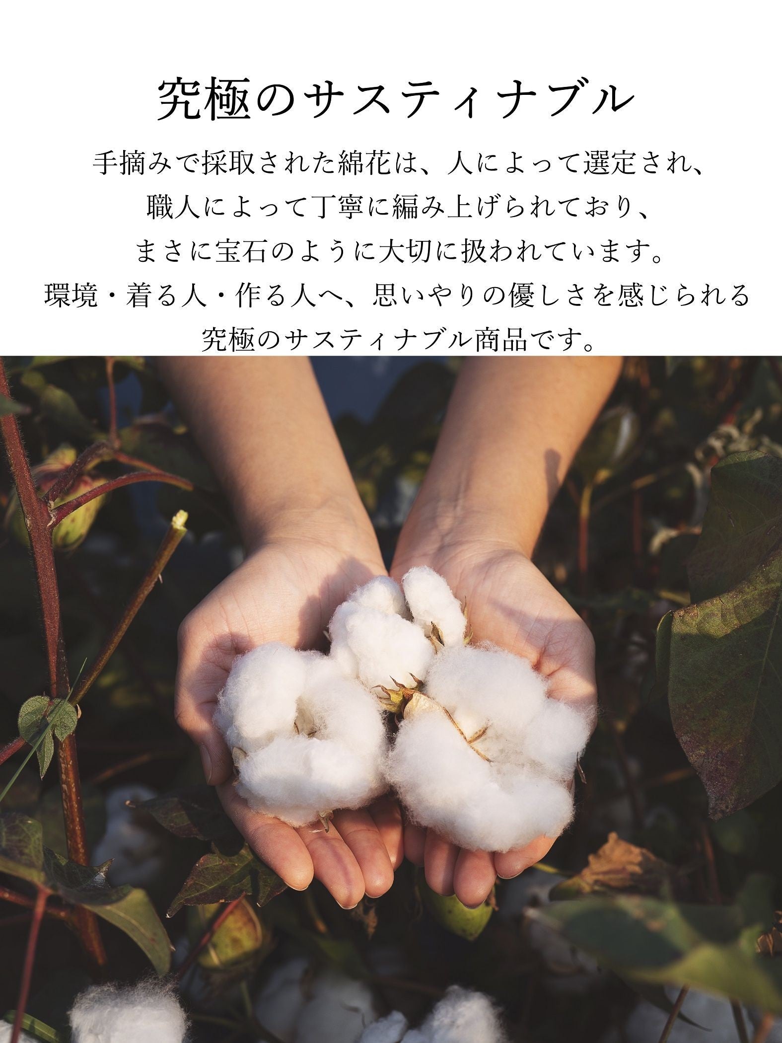 とろけるような至福の肌心地 HEAVENLY COTTON Baba shirt ≪手洗い可能/サスティナブル素材使用≫