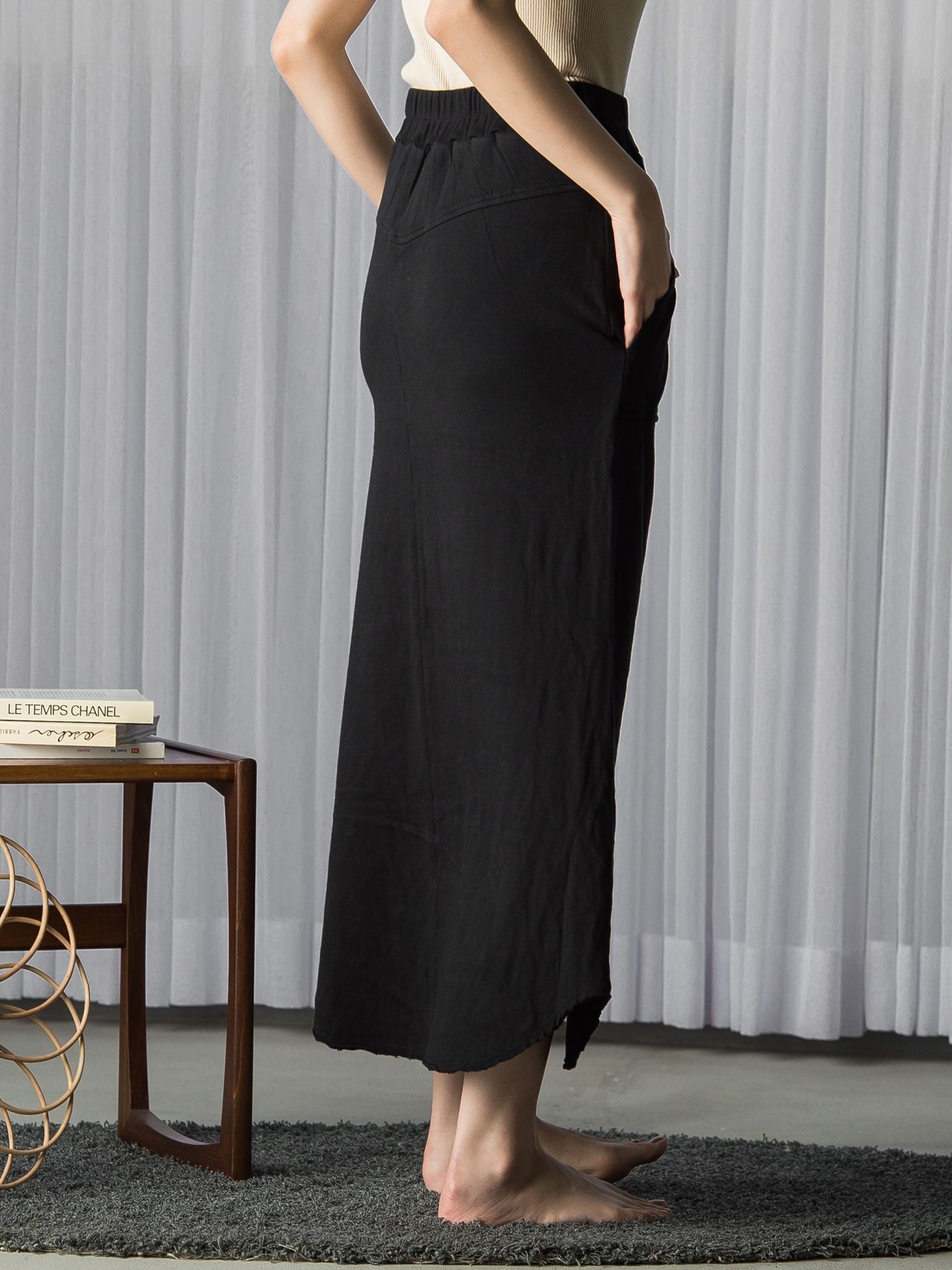 とろけるような至福の肌心地 HEAVENLY COTTON Working skirt ≪手洗い可能/サスティナブル素材使用≫