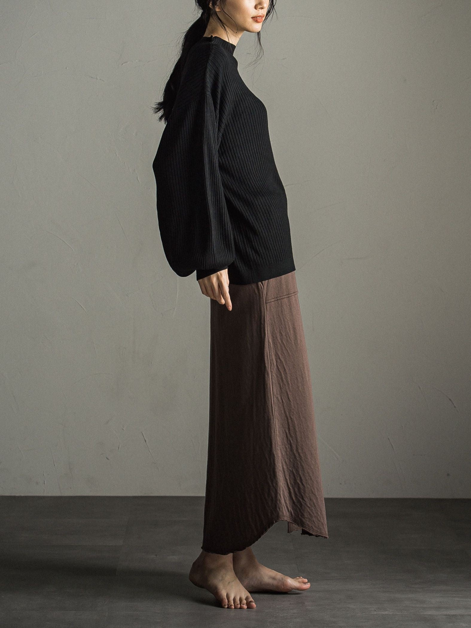 とろけるような至福の肌心地 HEAVENLY COTTON Working skirt ≪手洗い可能/サスティナブル素材使用≫