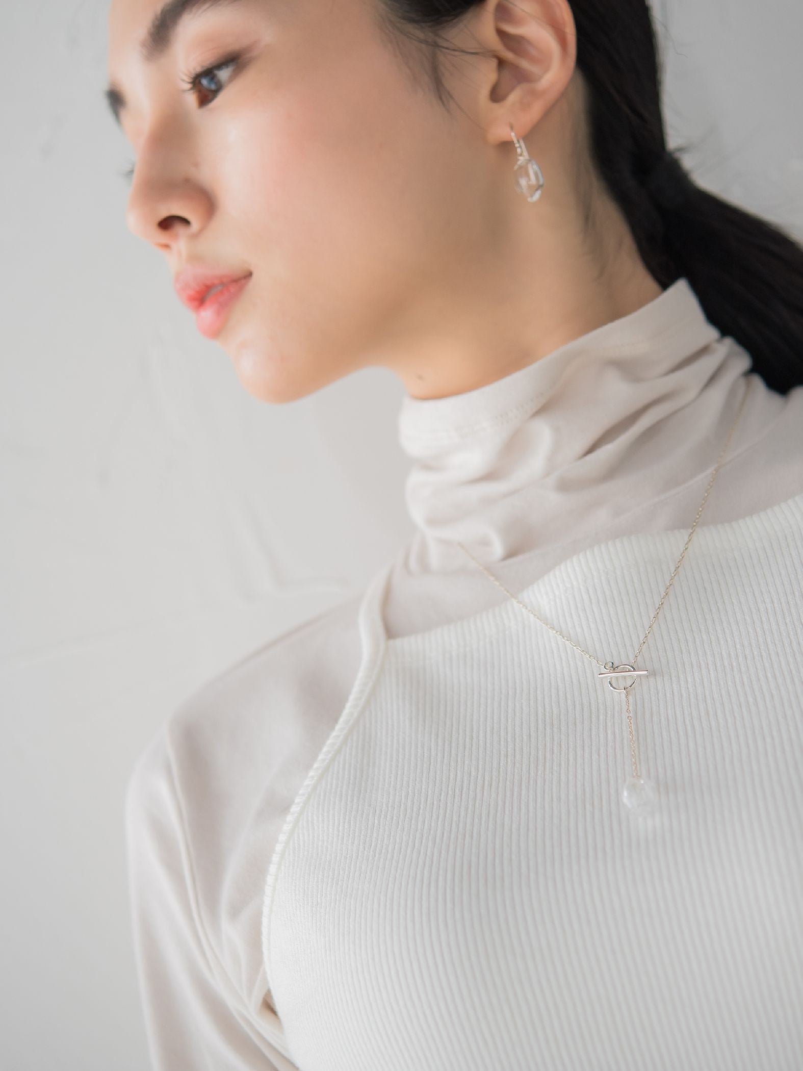 【JLounge限定】《 Sol pierce 》 パフュームガラスピアス