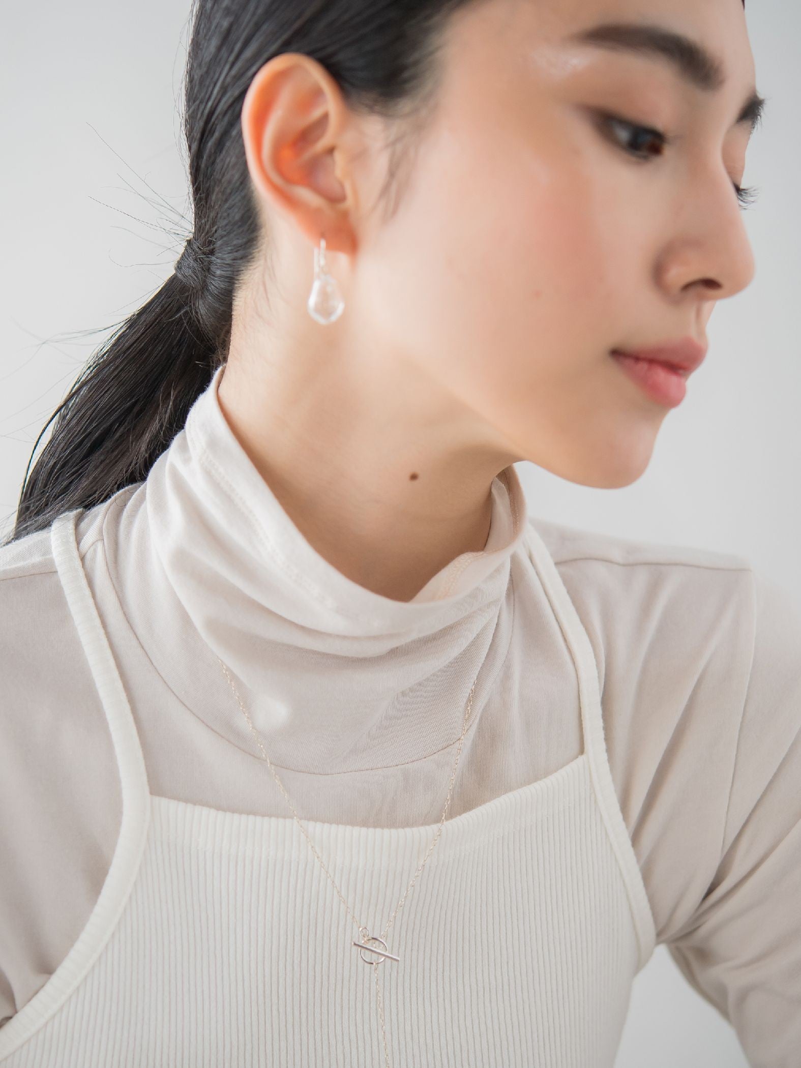 【JLounge限定】《 Sol pierce 》 パフュームガラスピアス