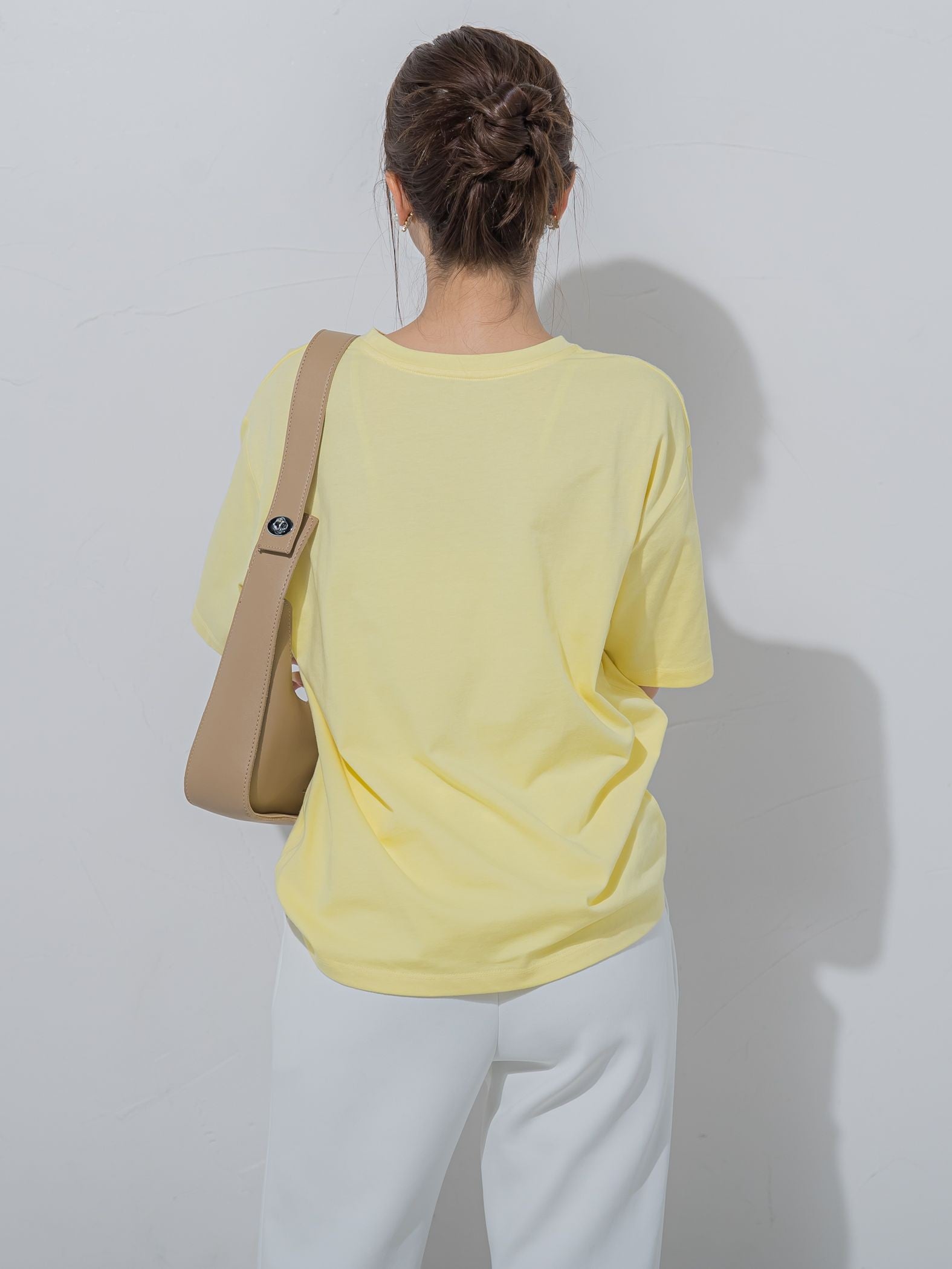 【夏のストリートファッション】レモネードプリントTシャツ《洗濯機で洗える》