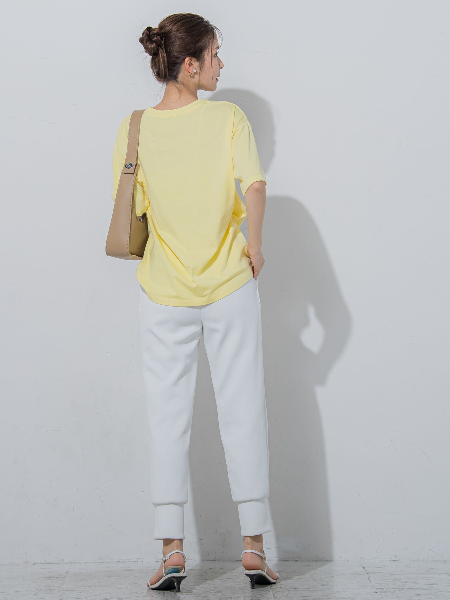 【夏のストリートファッション】レモネードプリントTシャツ《洗濯機で洗える》