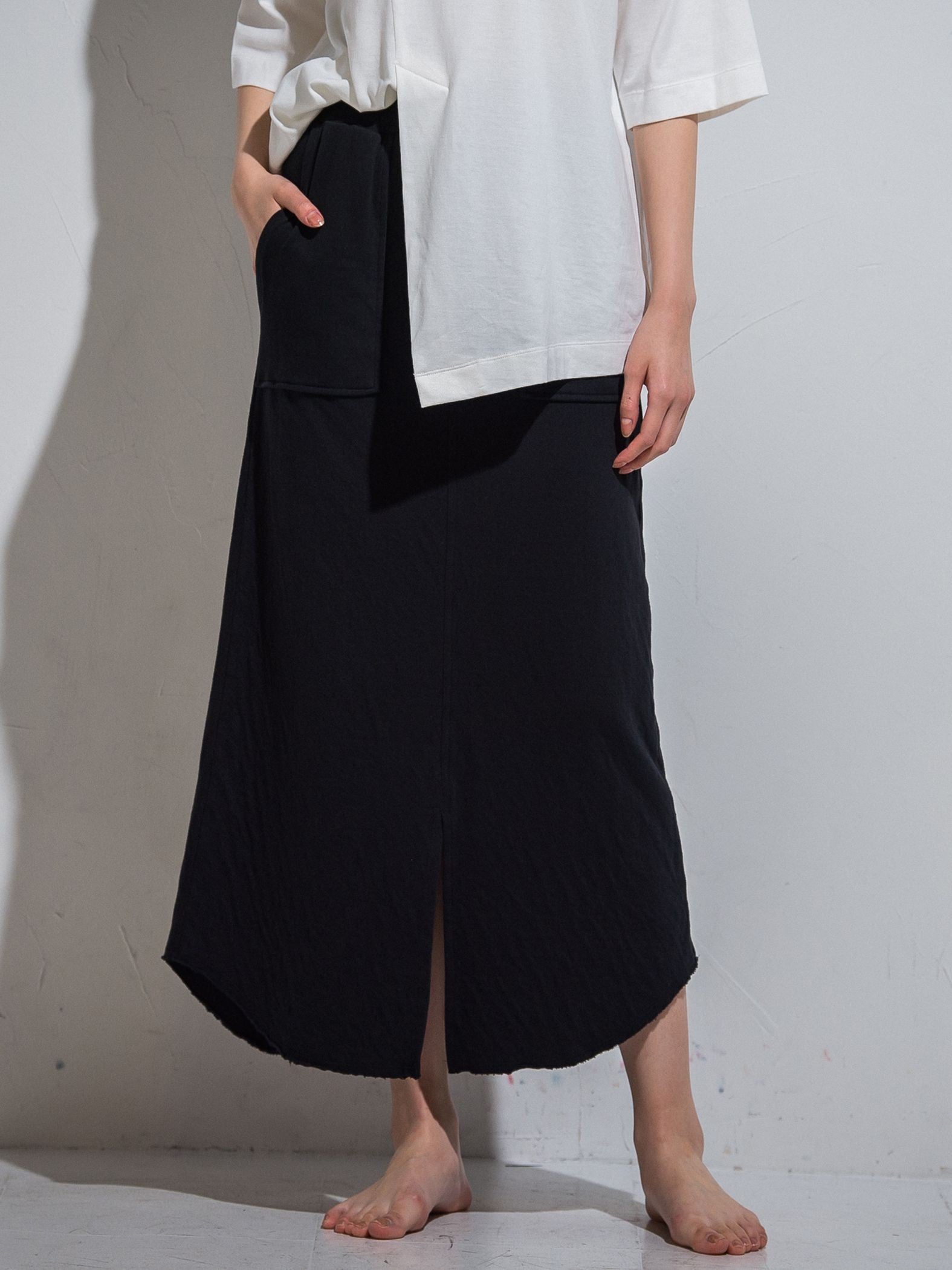 とろけるような至福の肌心地 HEAVENLY COTTON Working skirt ≪手洗い可能/サスティナブル素材使用≫