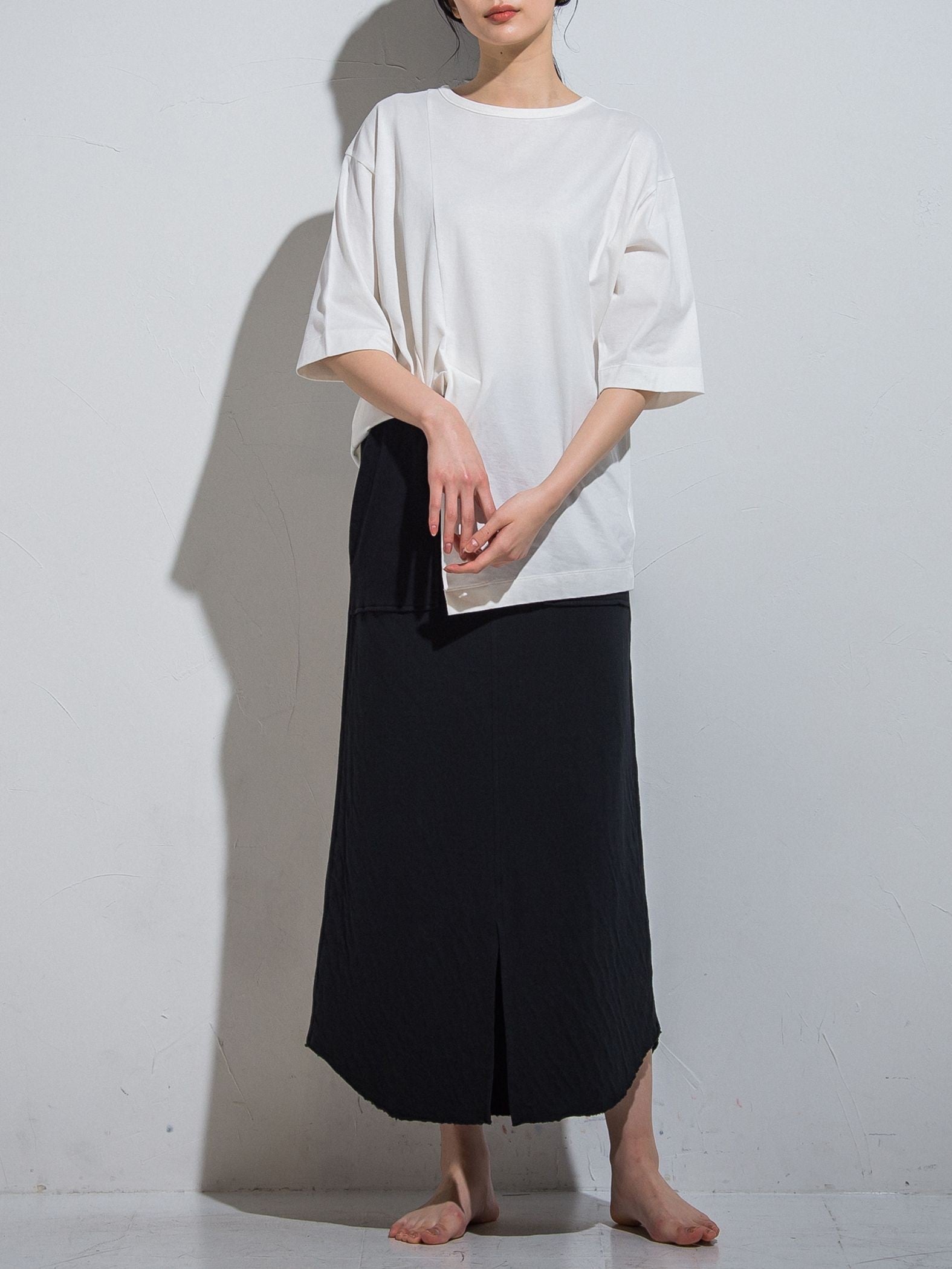 とろけるような至福の肌心地 HEAVENLY COTTON Working skirt ≪手洗い可能/サスティナブル素材使用≫