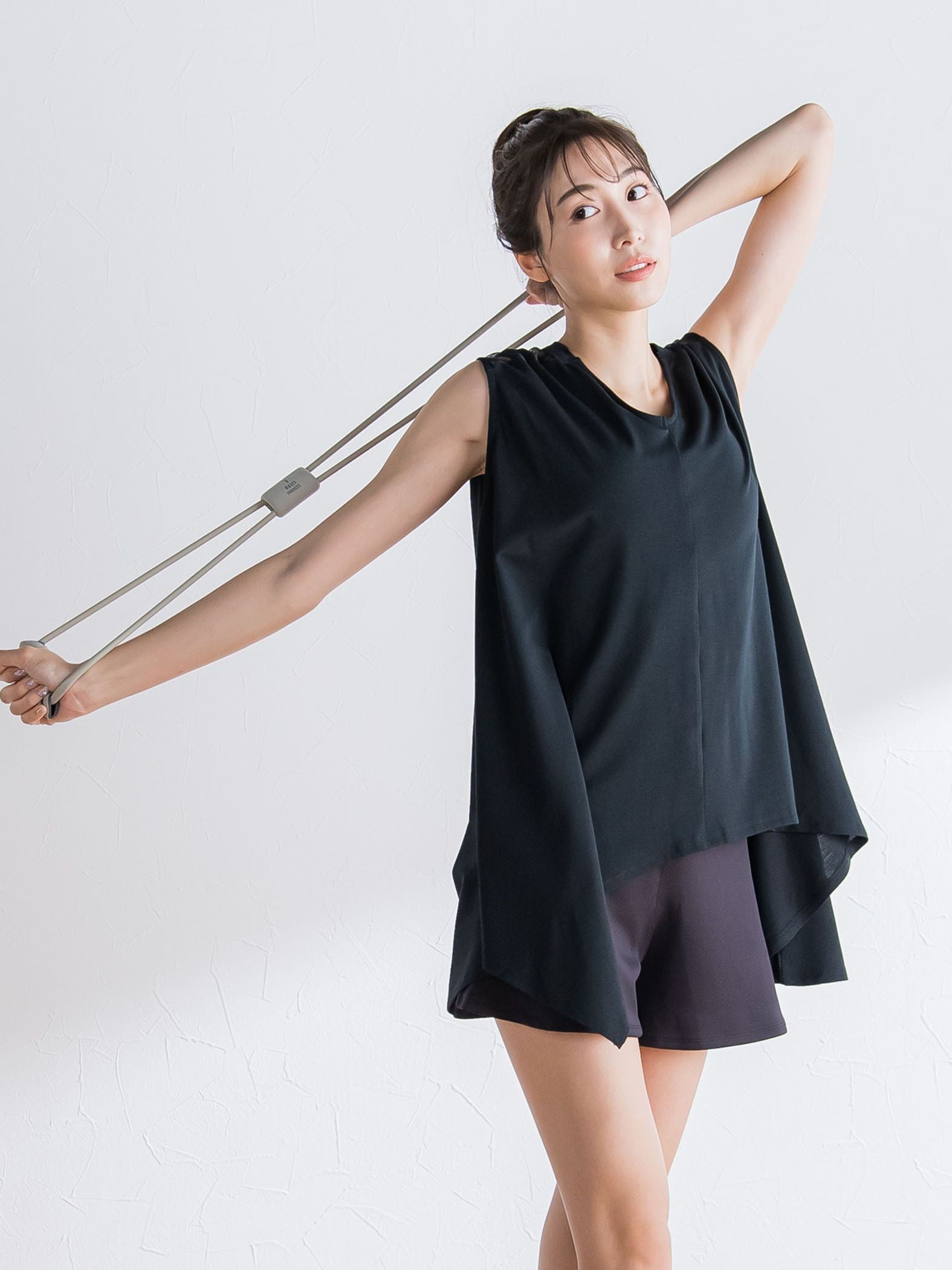 【アクティブ/ヨガ/スポーツウェア】アクティブショートパンツ《手洗い可能》