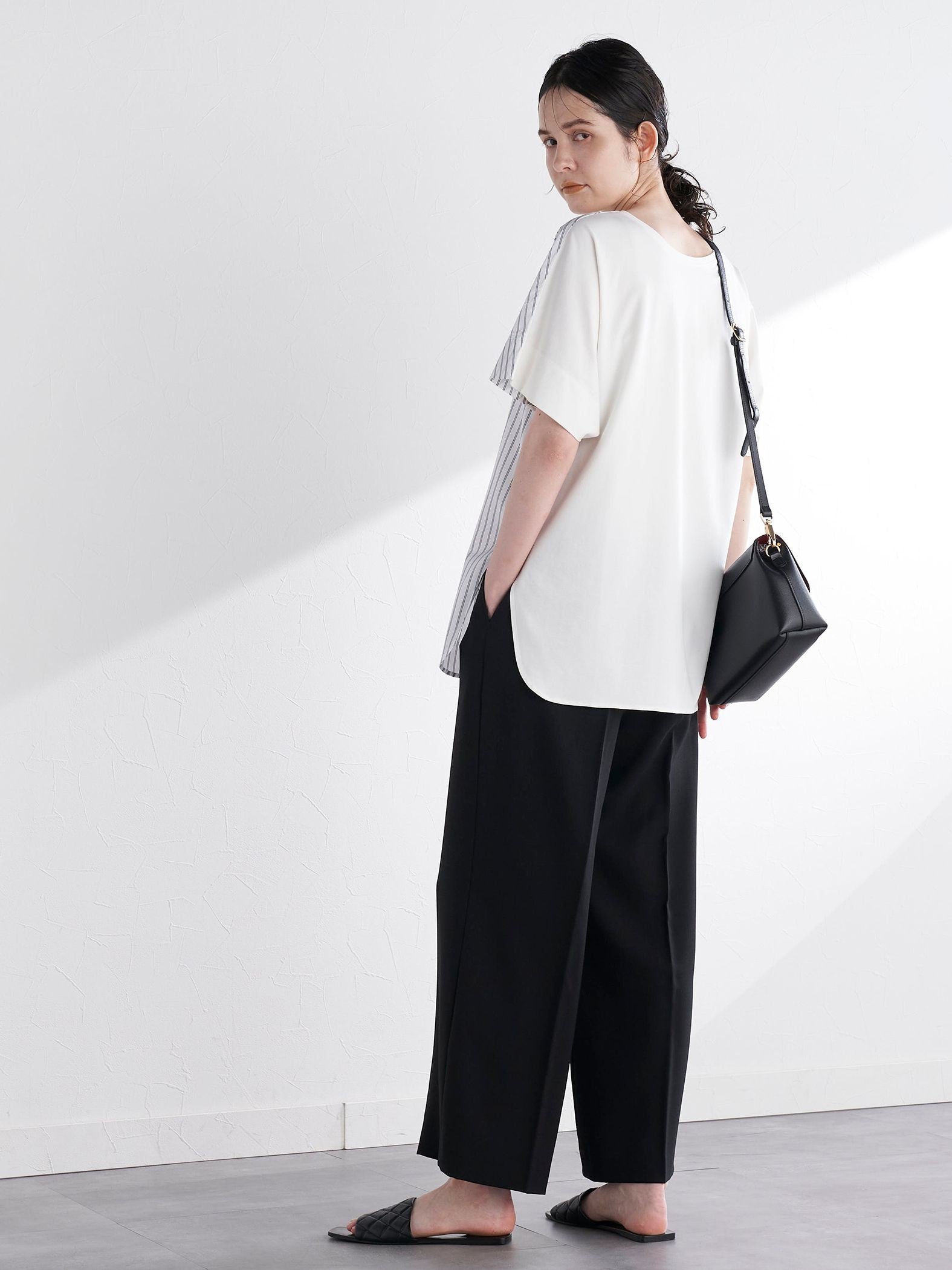 【WEB別注】きれいめリラクシーストレッチパンツ