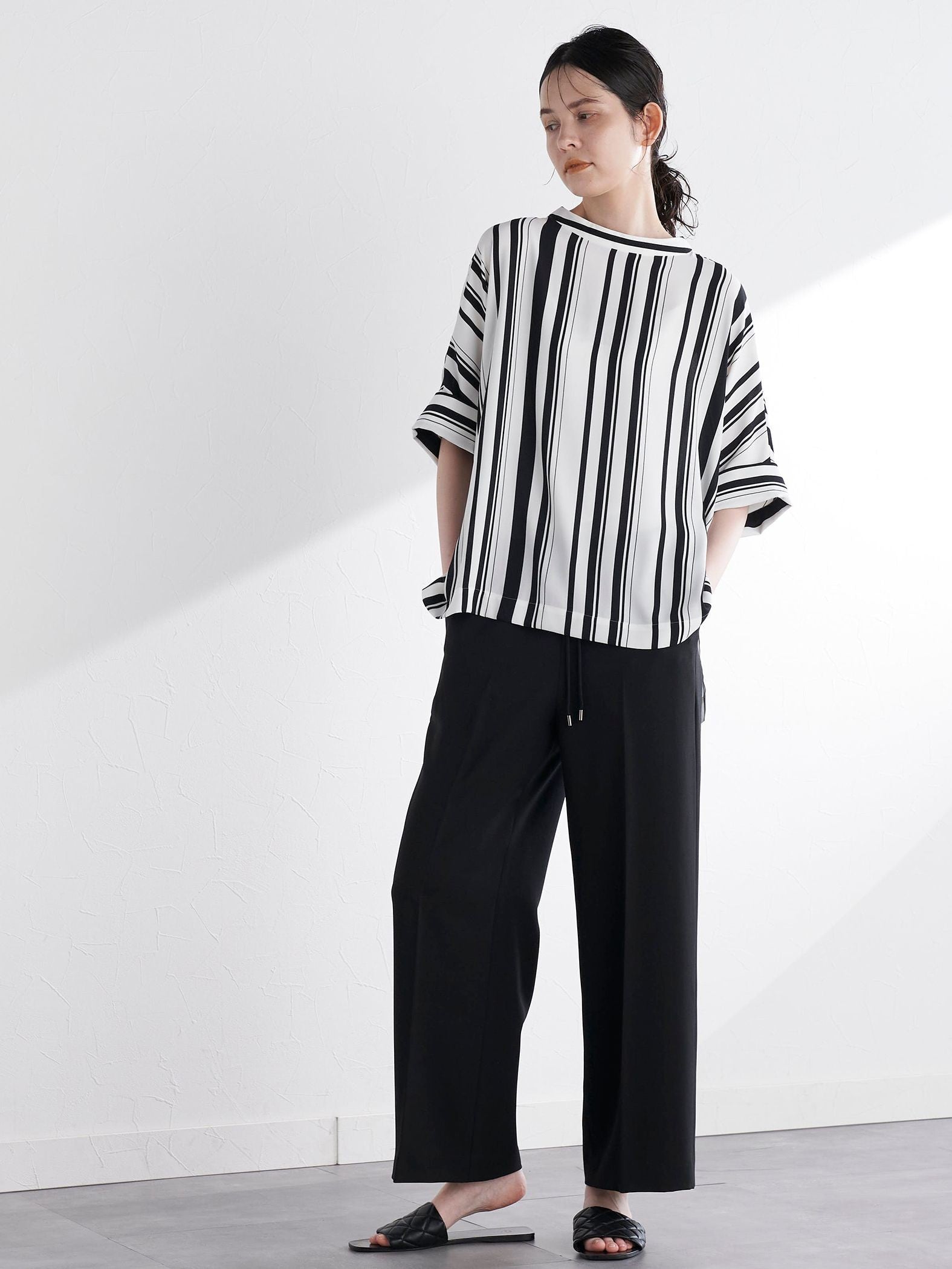 【WEB別注】きれいめリラクシーストレッチパンツ