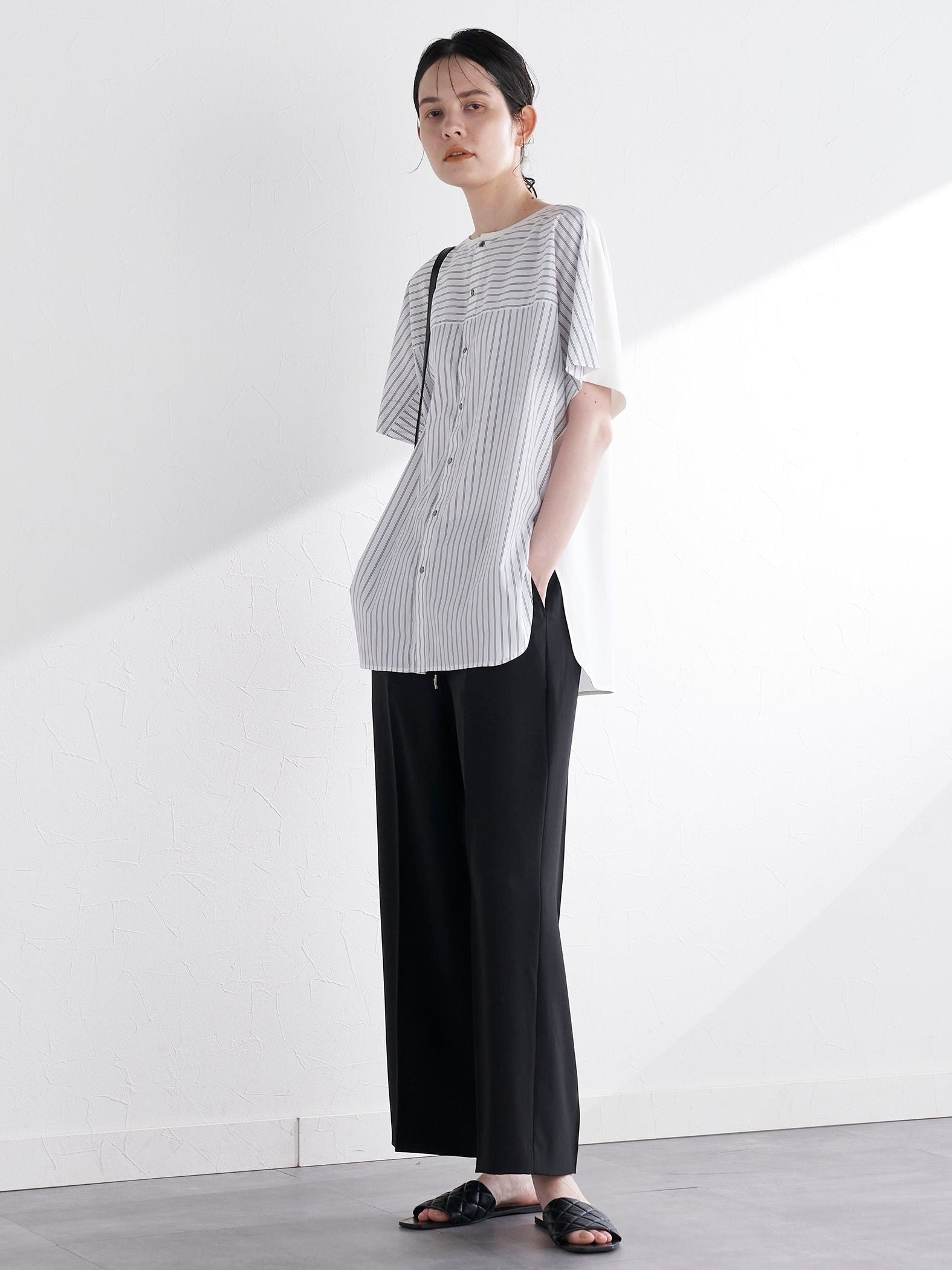【WEB別注】きれいめリラクシーストレッチパンツ