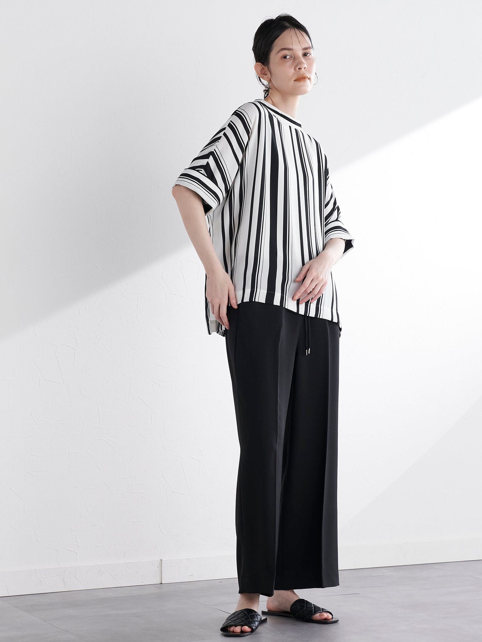 【WEB別注】きれいめリラクシーストレッチパンツ