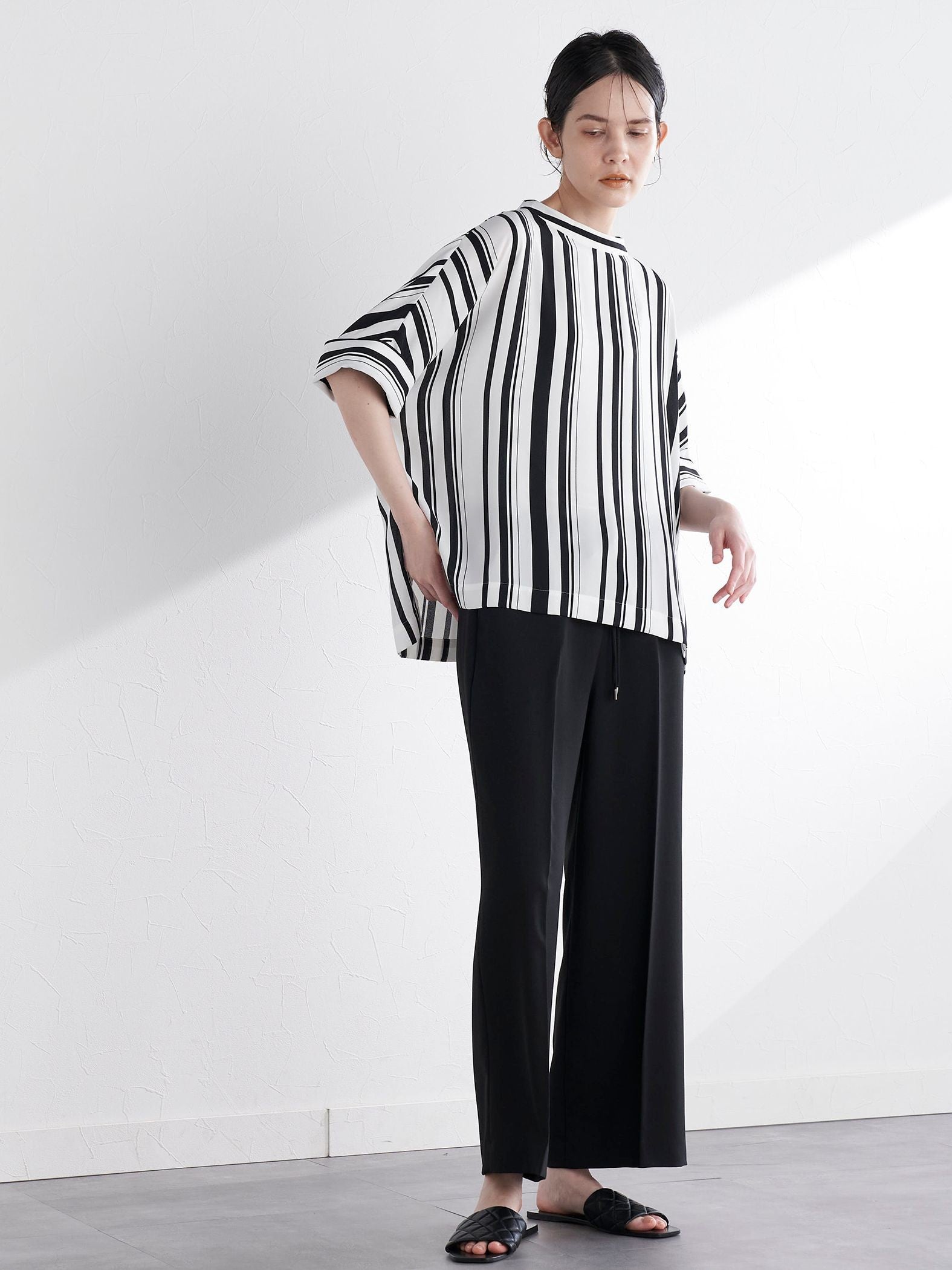 【WEB別注】きれいめリラクシーストレッチパンツ