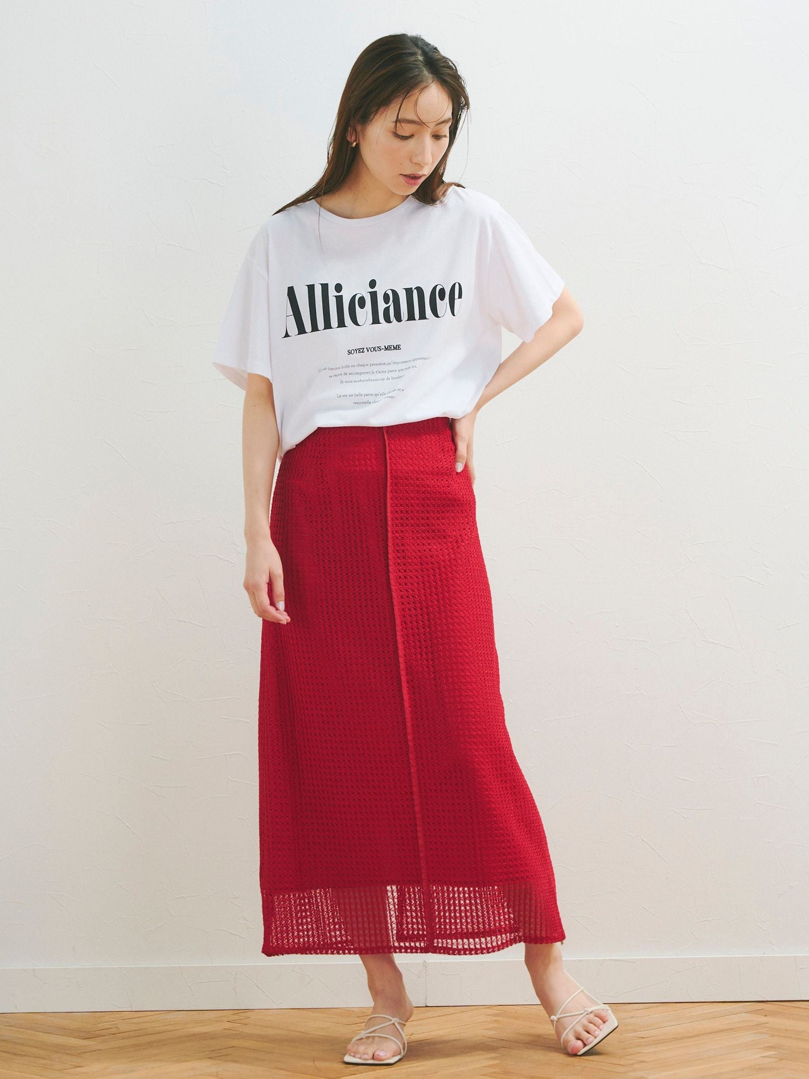 ロゴTシャツ《手洗い可能》