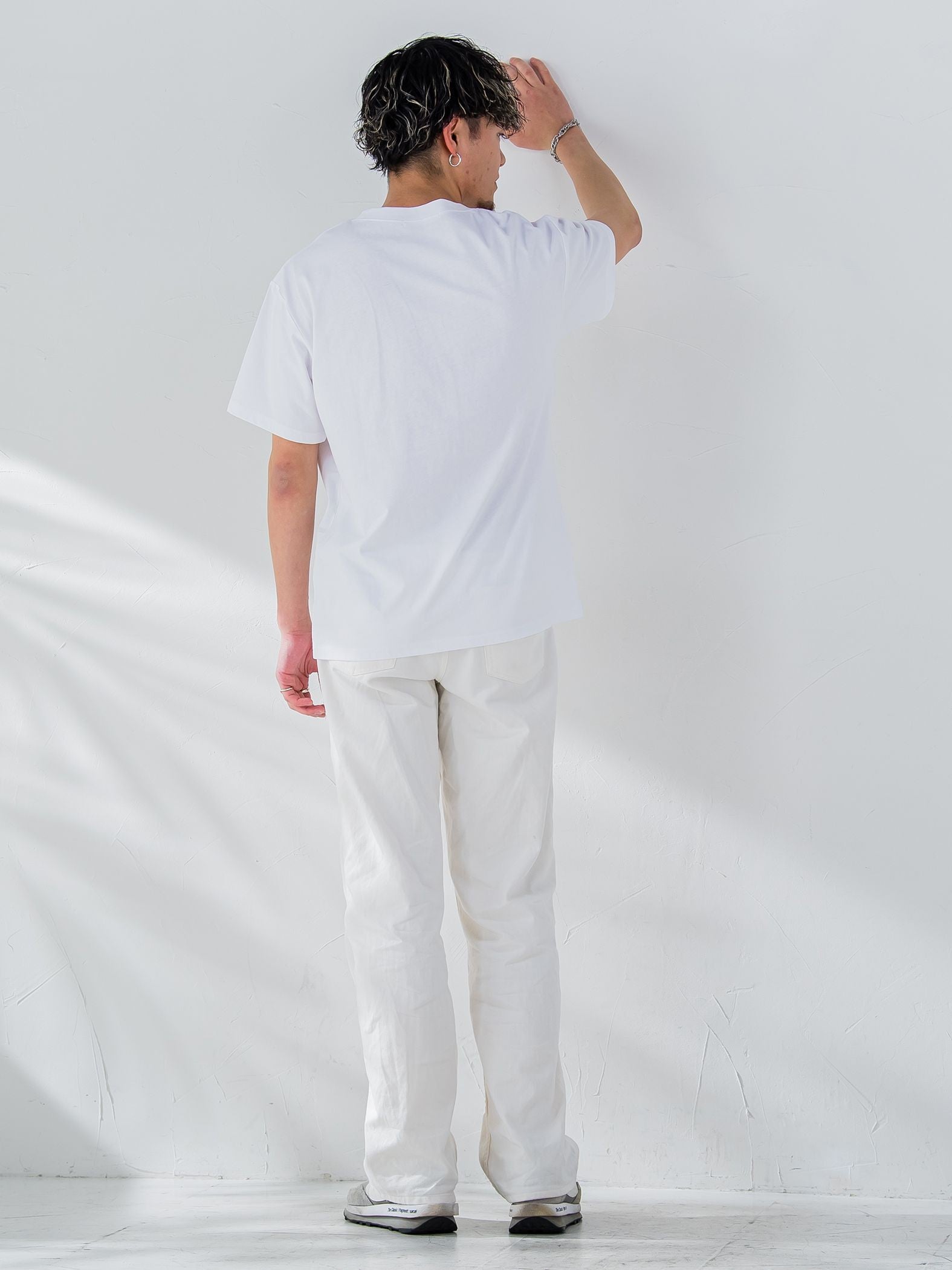 【畔勝遥さんコラボ商品】《unisex》Palm treeフォトプリントTシャツ《洗濯機で洗える》