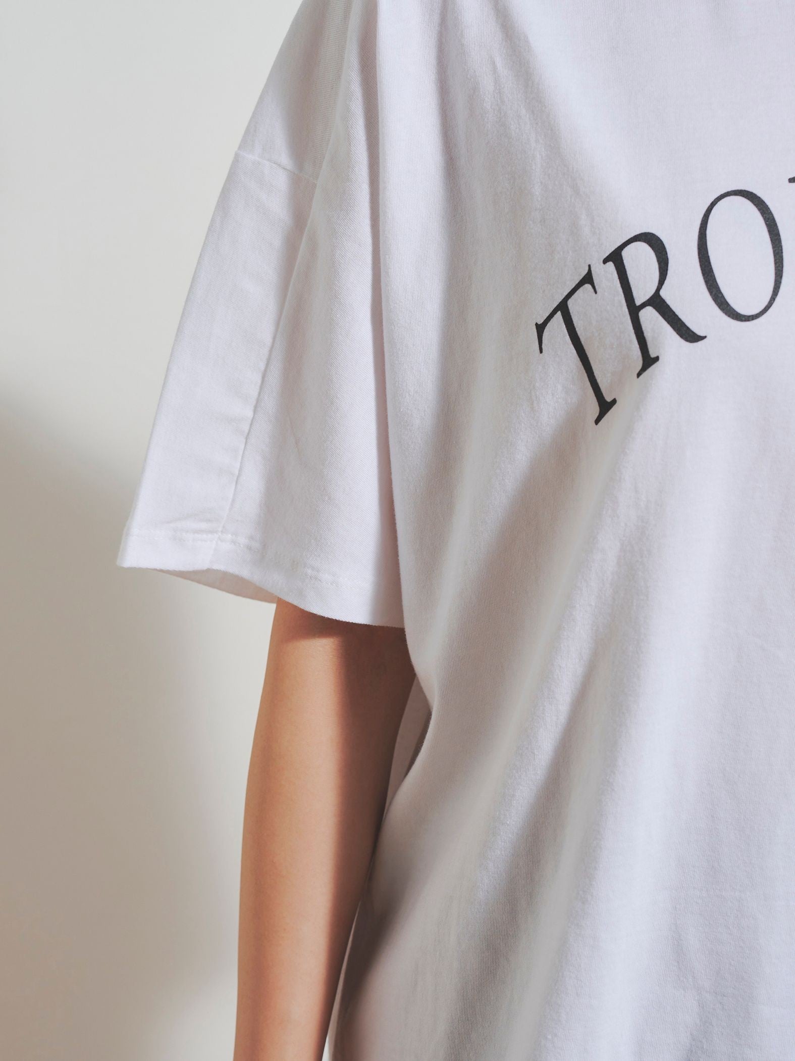 グログランラインロゴTシャツ≪手洗い可能≫