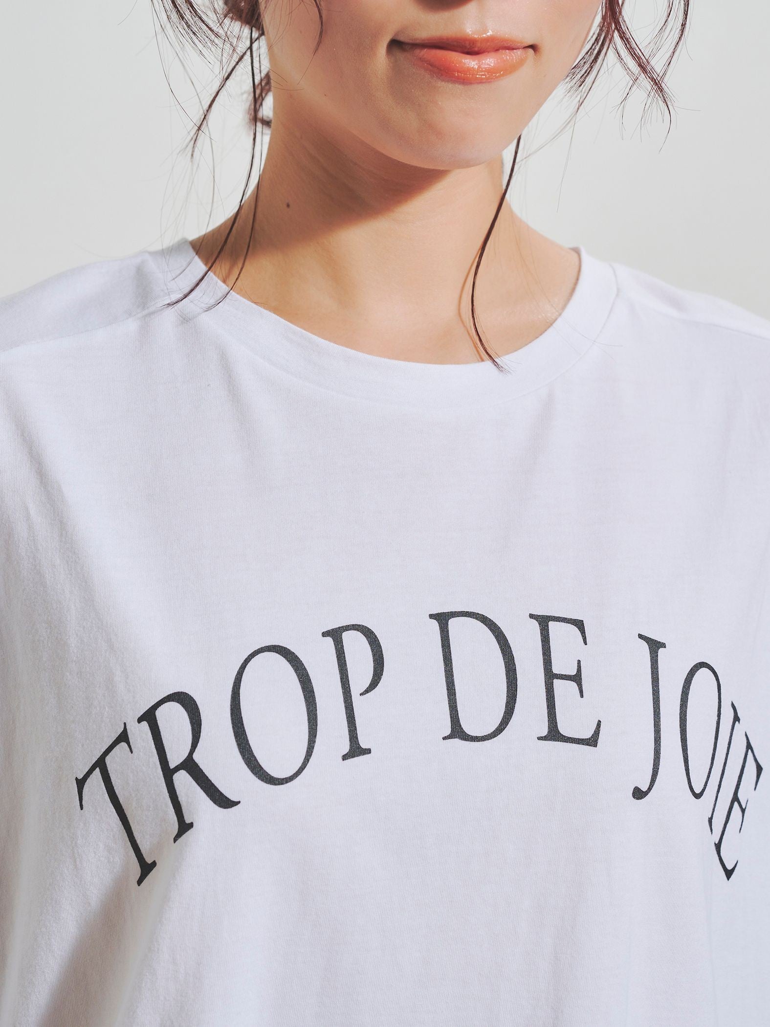 グログランラインロゴTシャツ≪手洗い可能≫