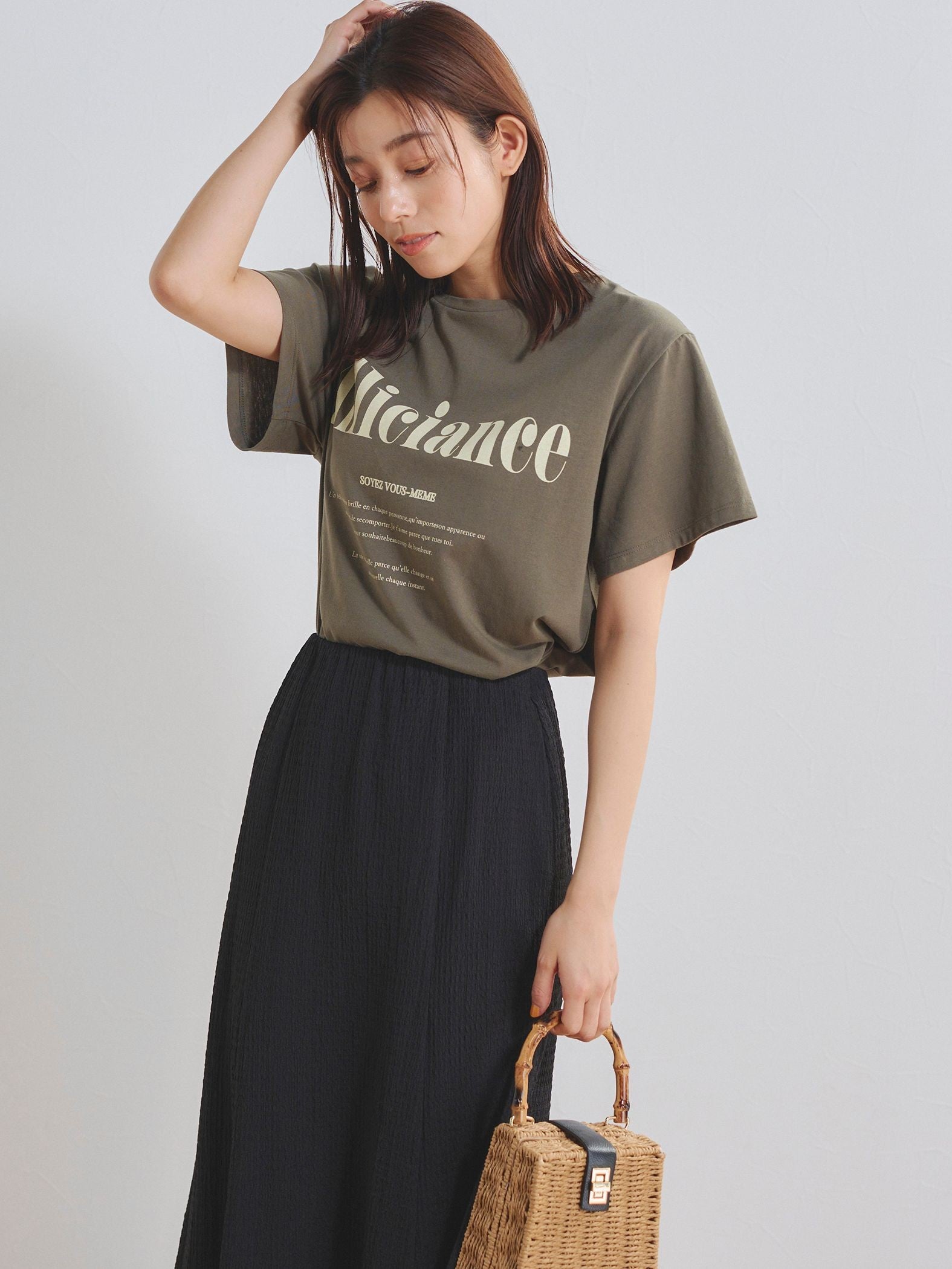 ロゴTシャツ《手洗い可能》