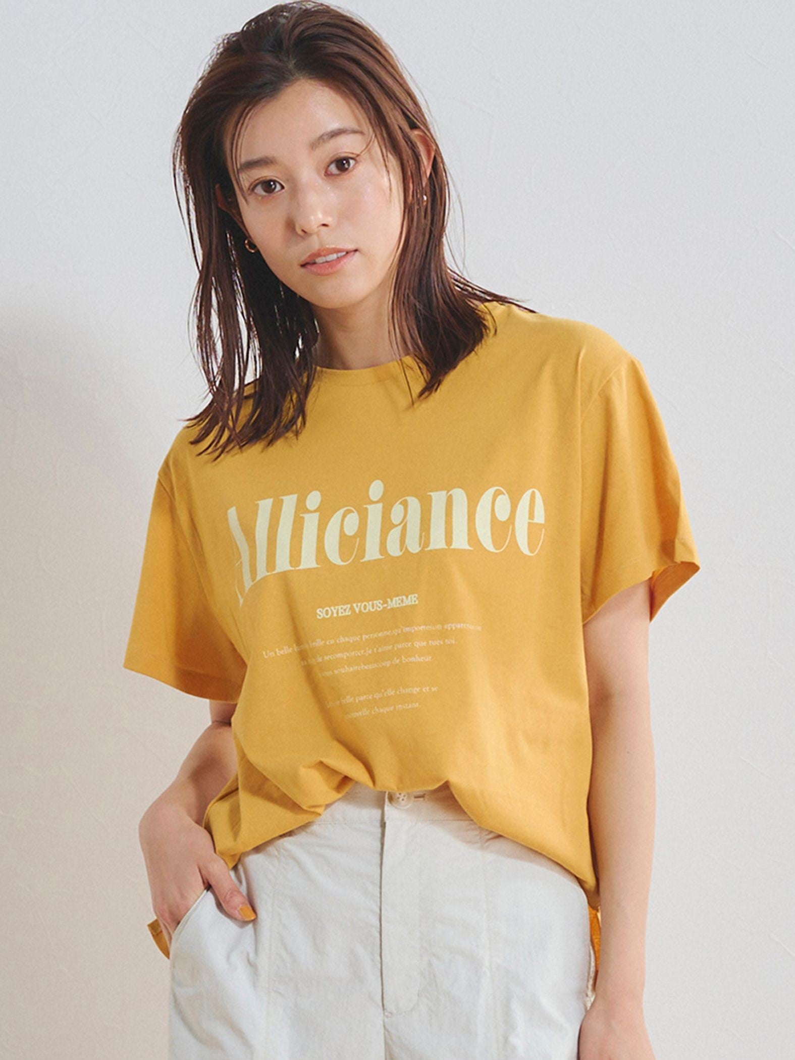 ロゴTシャツ《手洗い可能》
