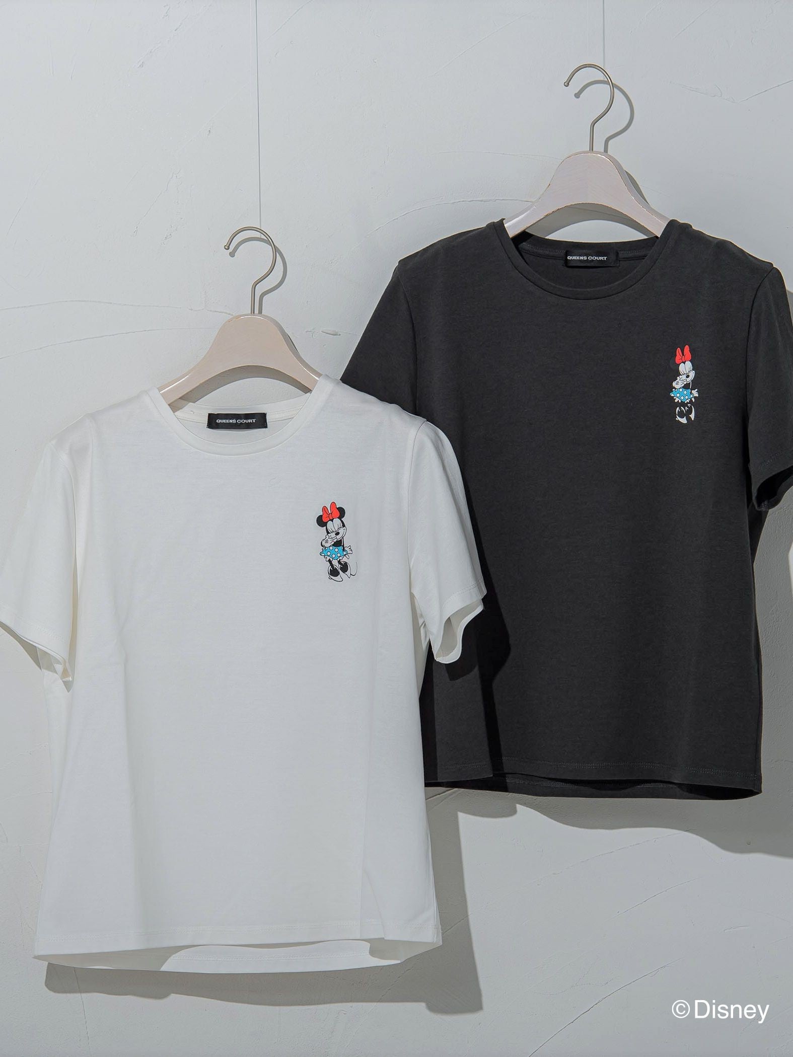 【BIOGRACE】ミニーマウスTシャツ 《VINTAGE CHARACTER ART/洗濯機で洗える》