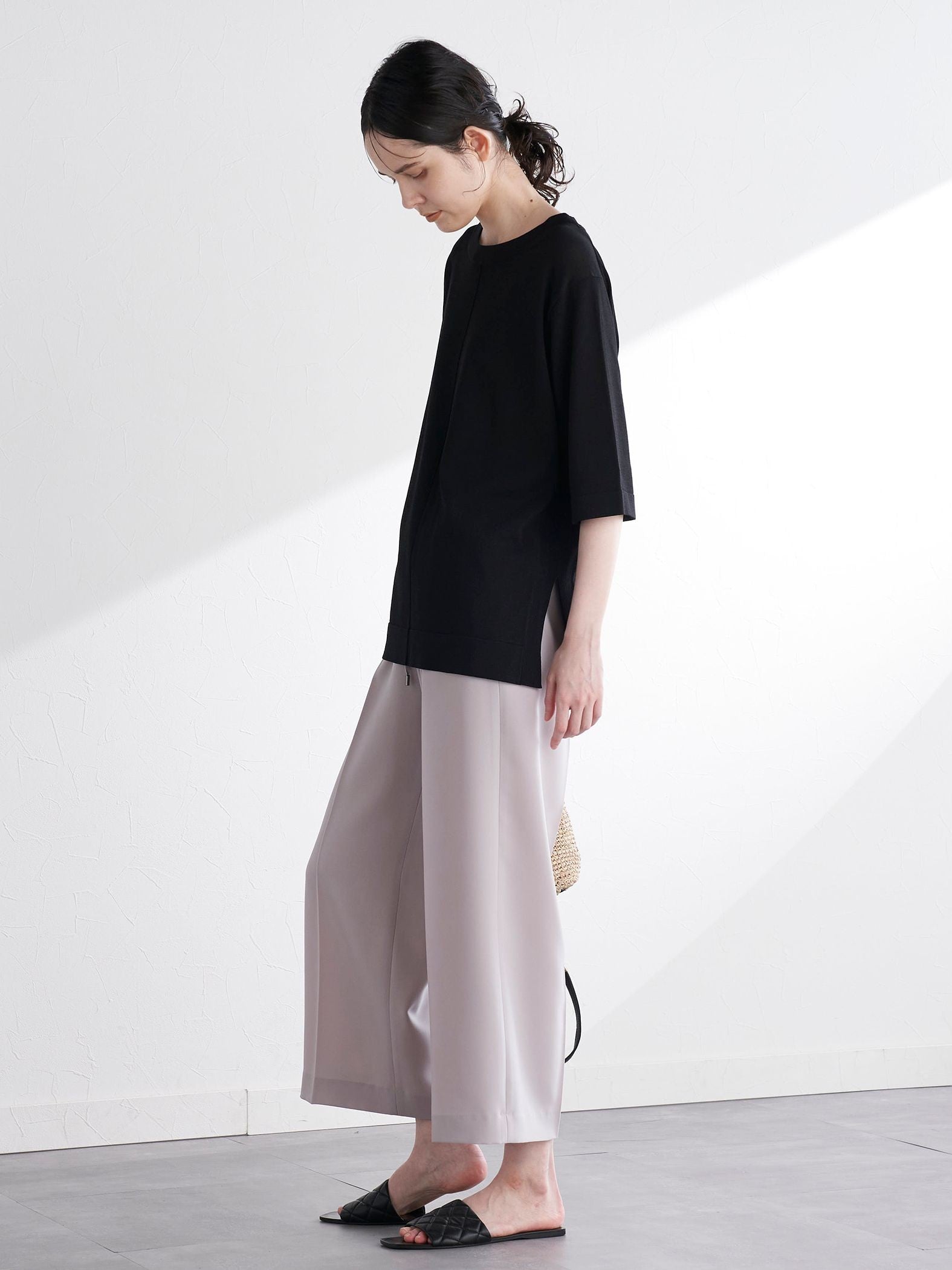 【WEB別注】きれいめリラクシーストレッチパンツ