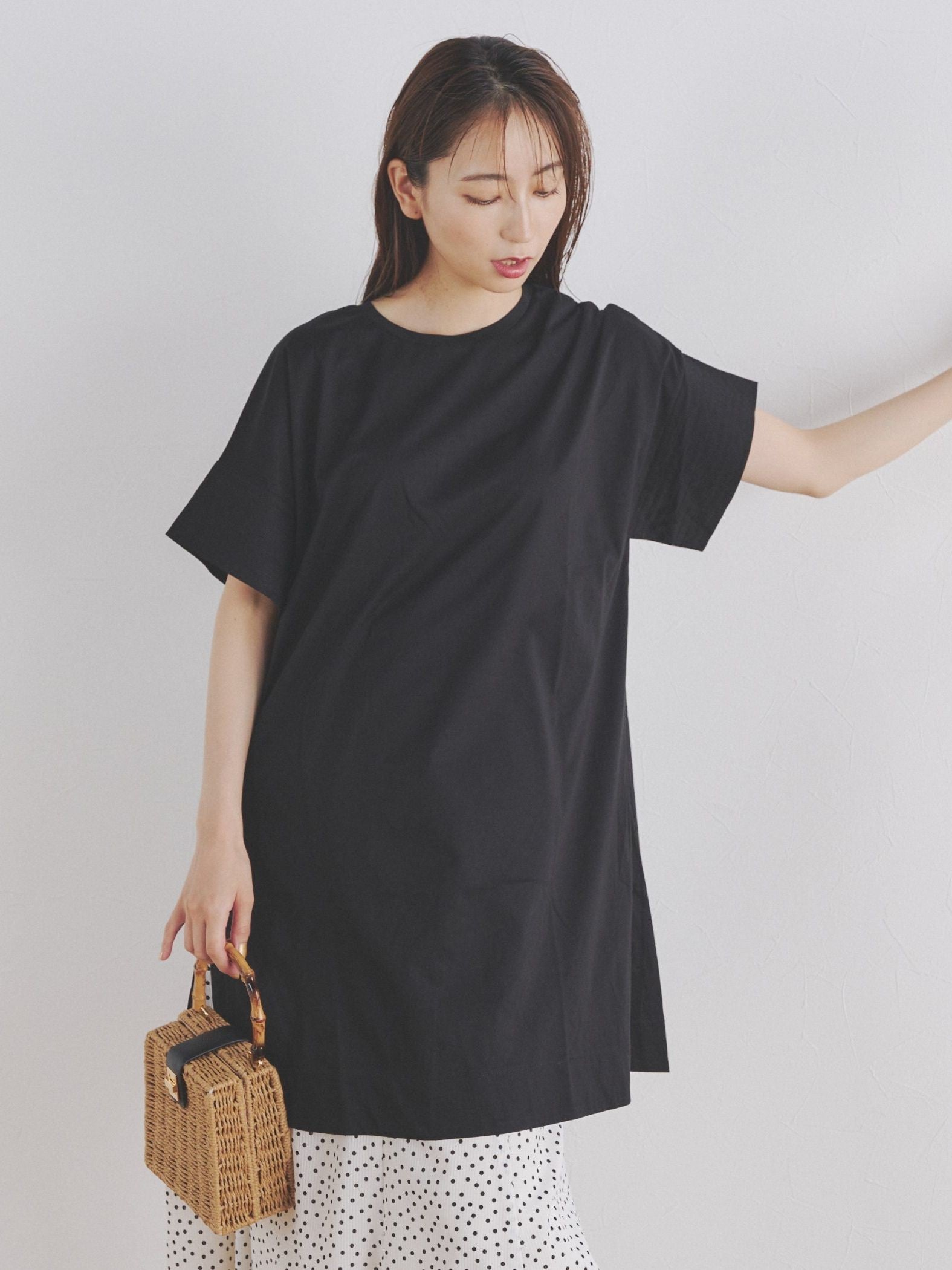 チュニックTシャツ≪洗濯機で洗える≫
