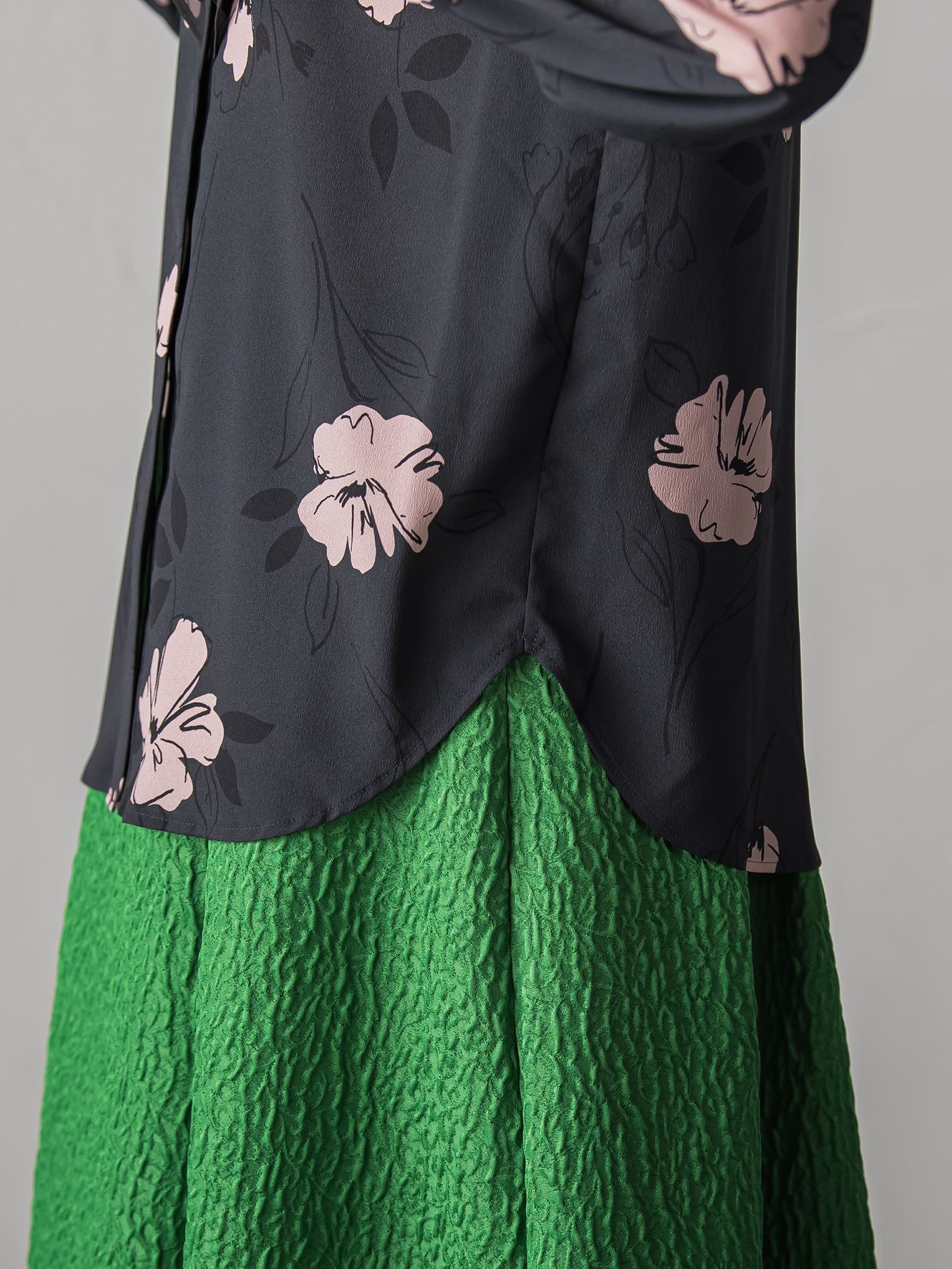 FLOWER PRINT BLOUSE