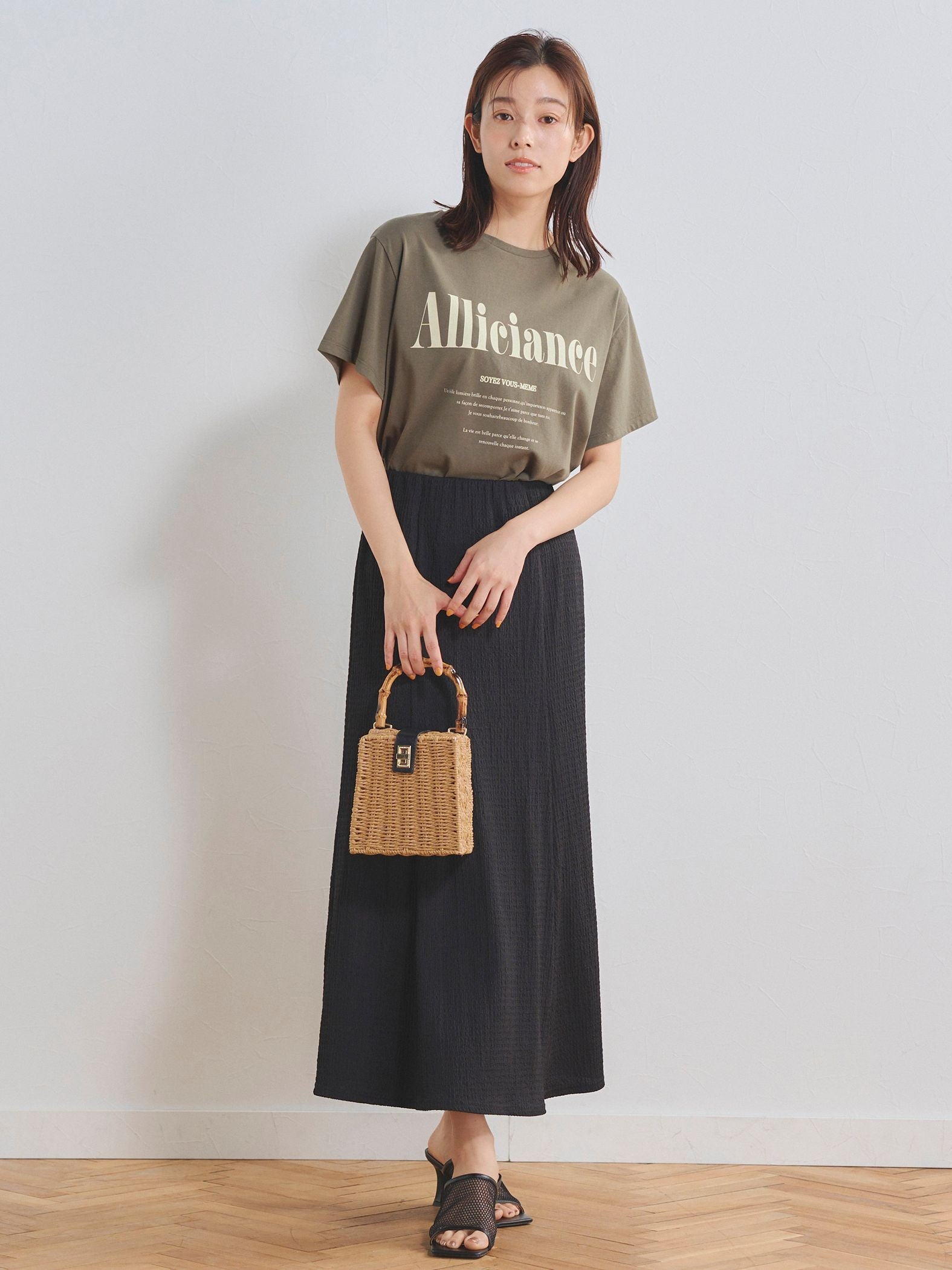 ロゴTシャツ《手洗い可能》