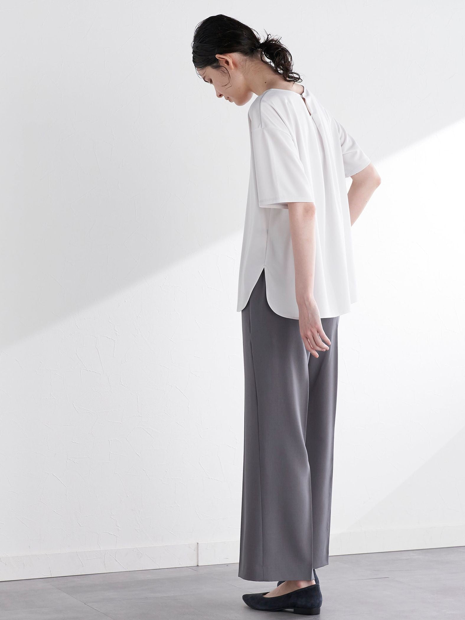 【WEB別注】きれいめリラクシーストレッチパンツ