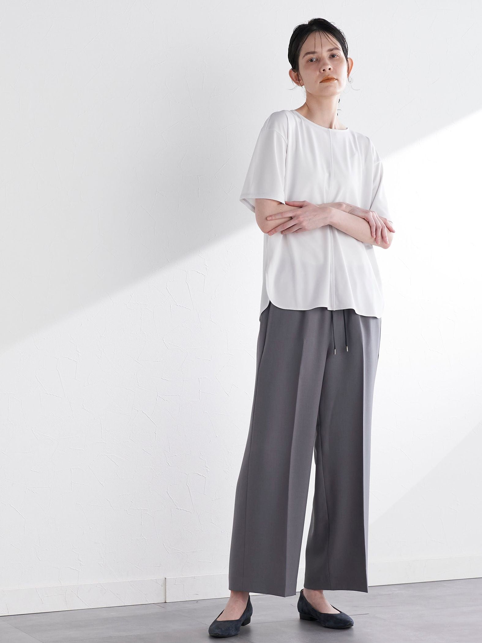 【WEB別注】きれいめリラクシーストレッチパンツ
