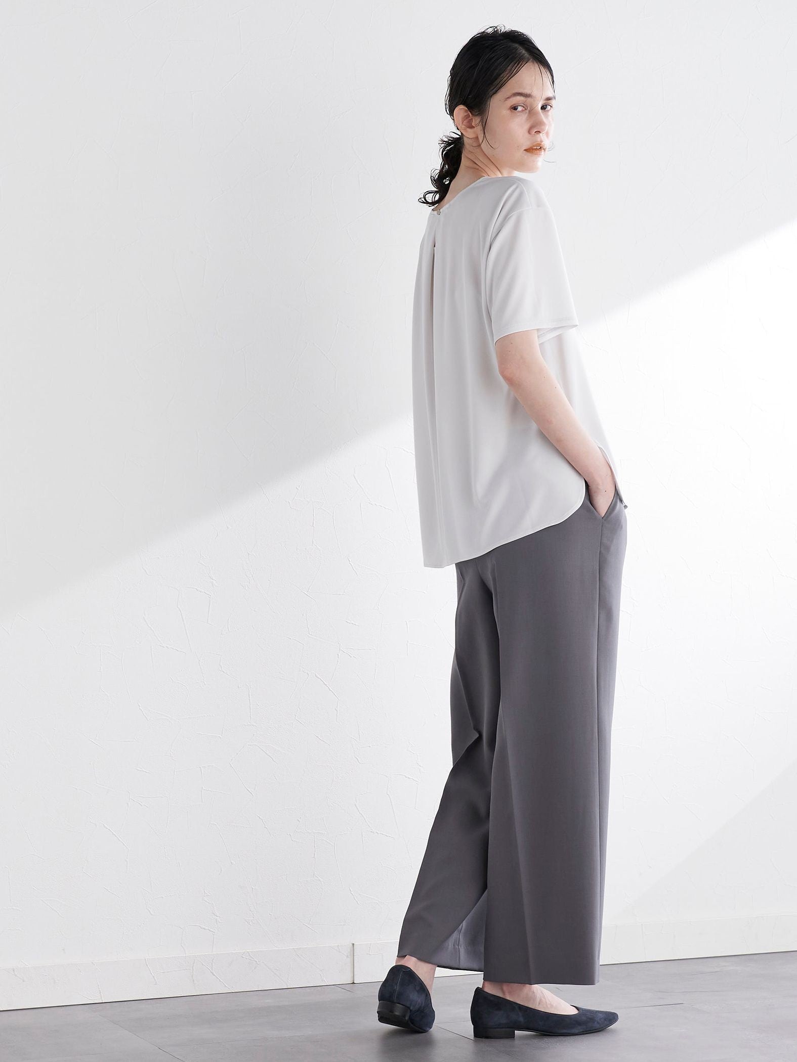 【WEB別注】きれいめリラクシーストレッチパンツ