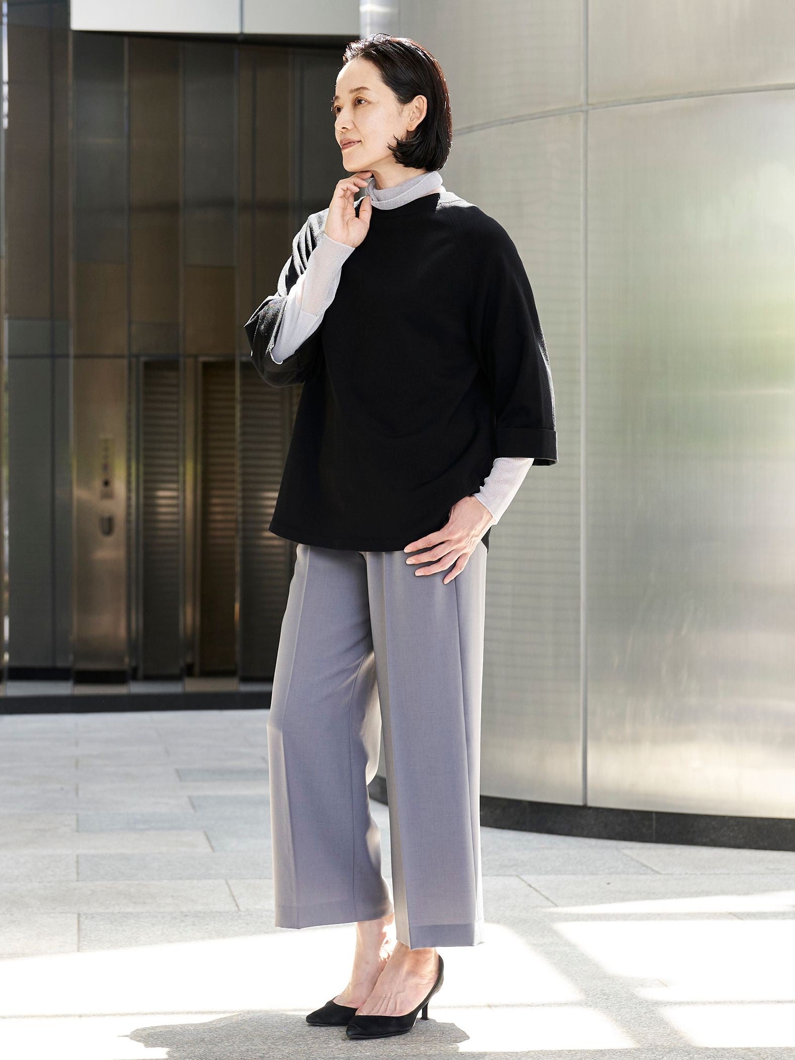【WEB別注】きれいめリラクシーストレッチパンツ