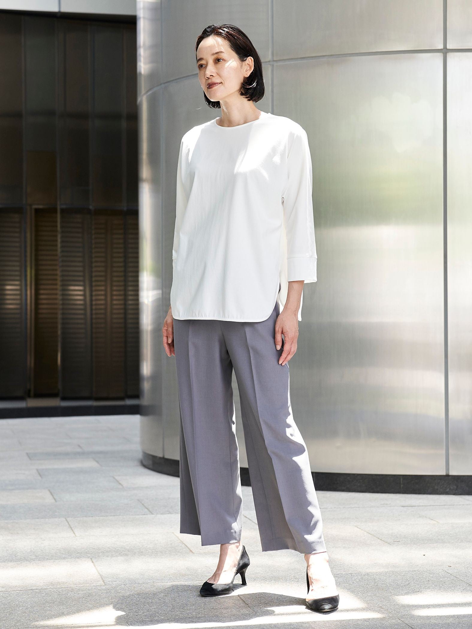 【WEB別注】きれいめリラクシーストレッチパンツ