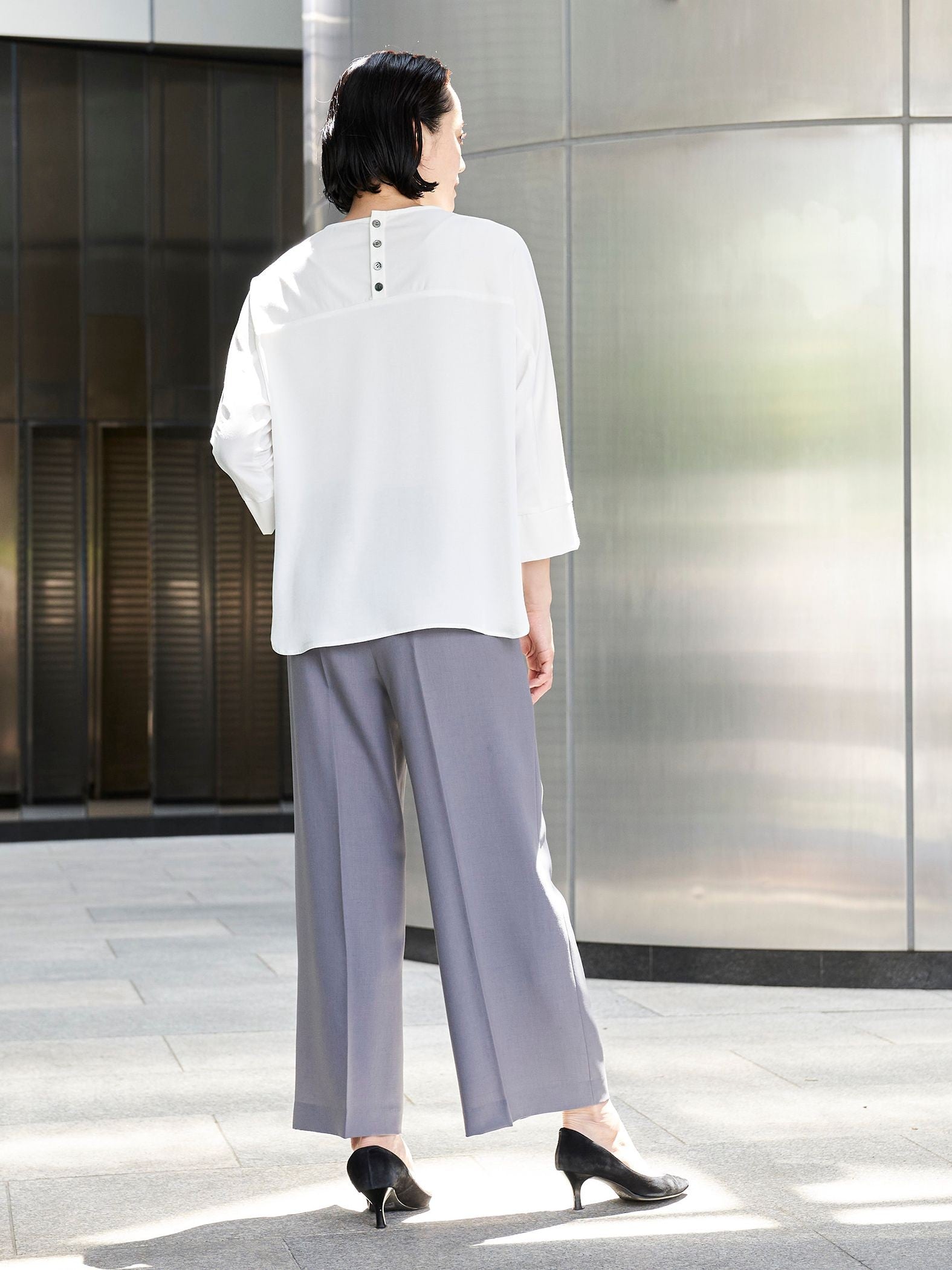 【WEB別注】きれいめリラクシーストレッチパンツ