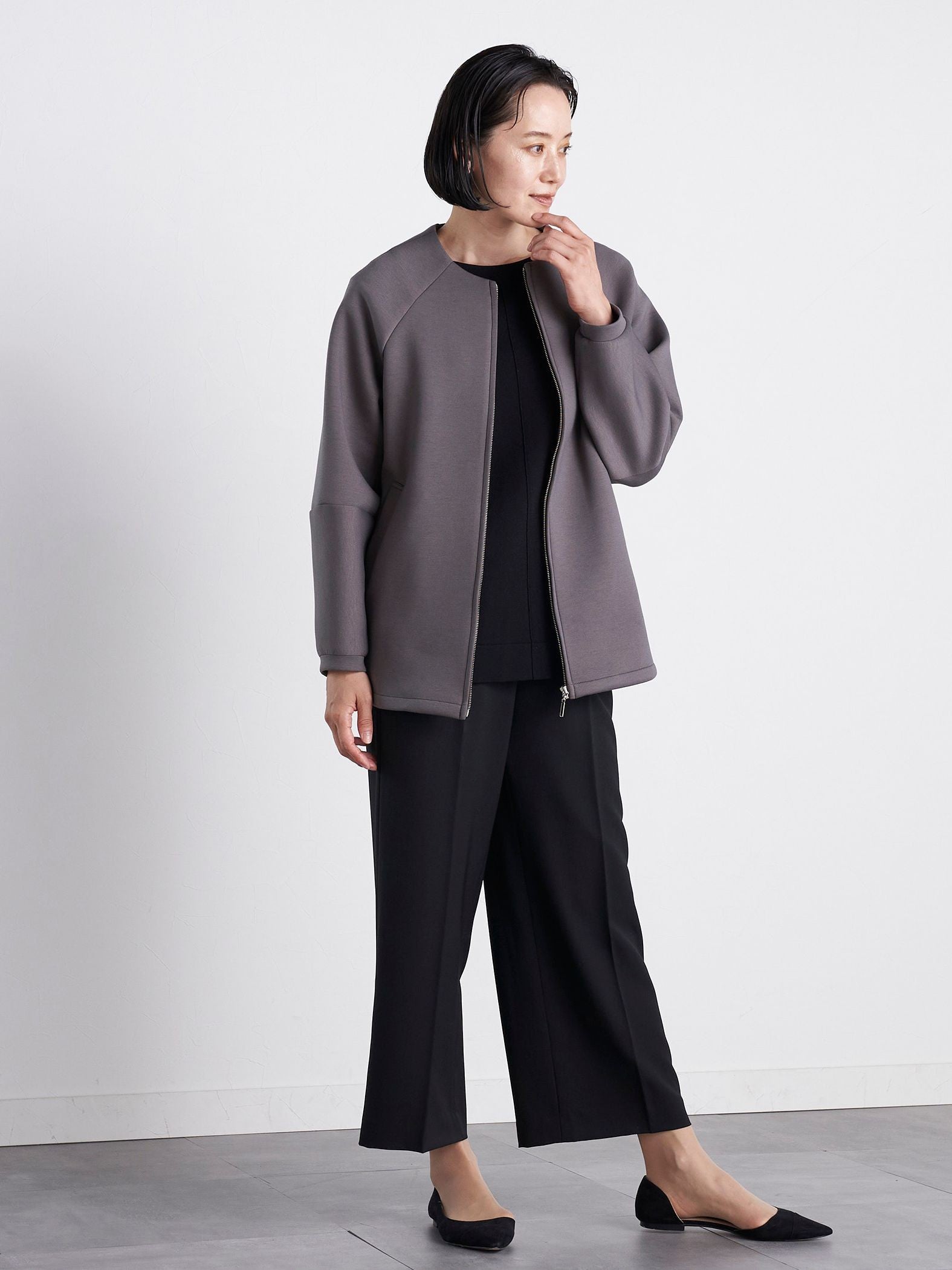 【WEB別注】きれいめリラクシーストレッチパンツ