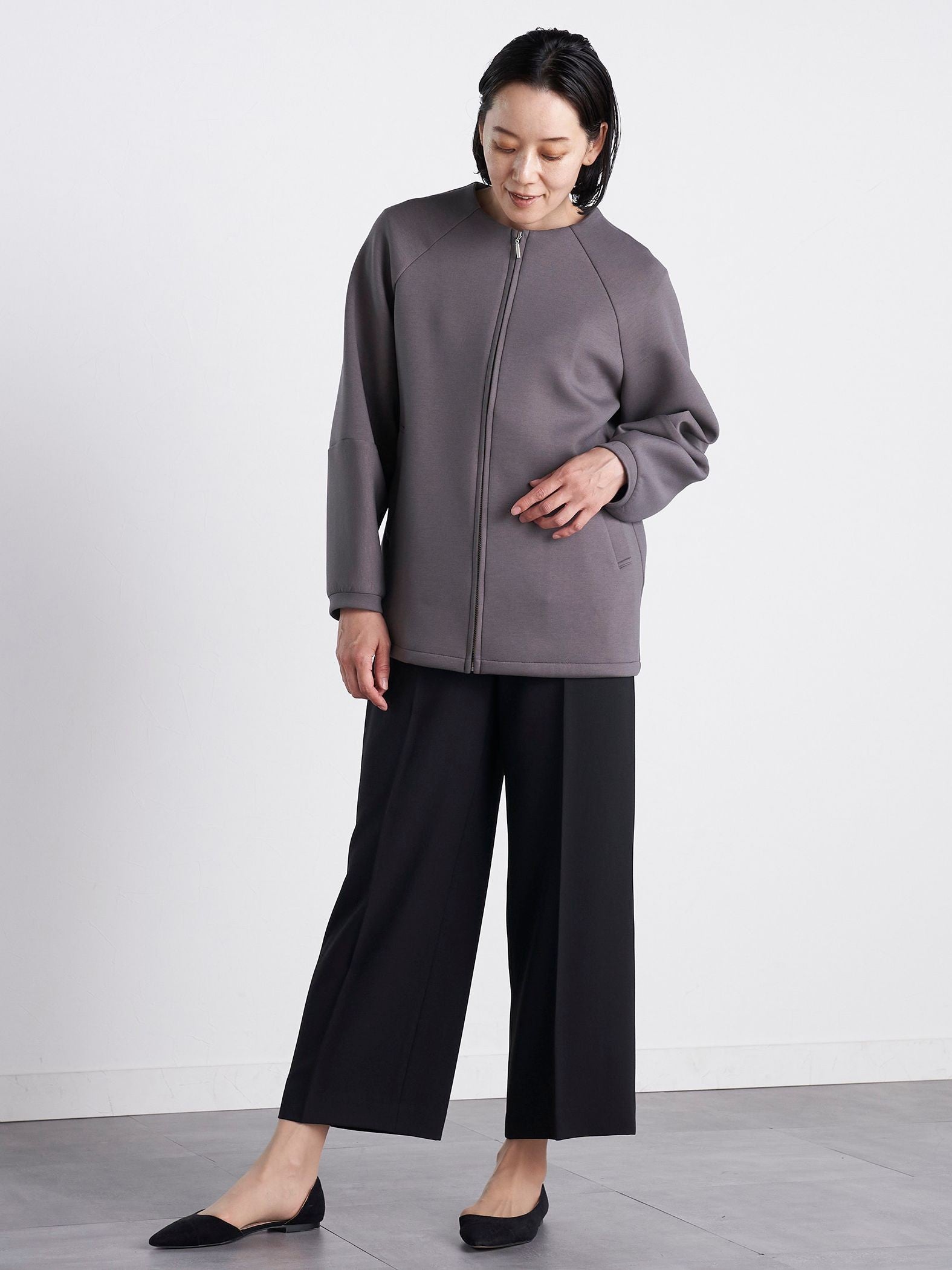 【WEB別注】きれいめリラクシーストレッチパンツ