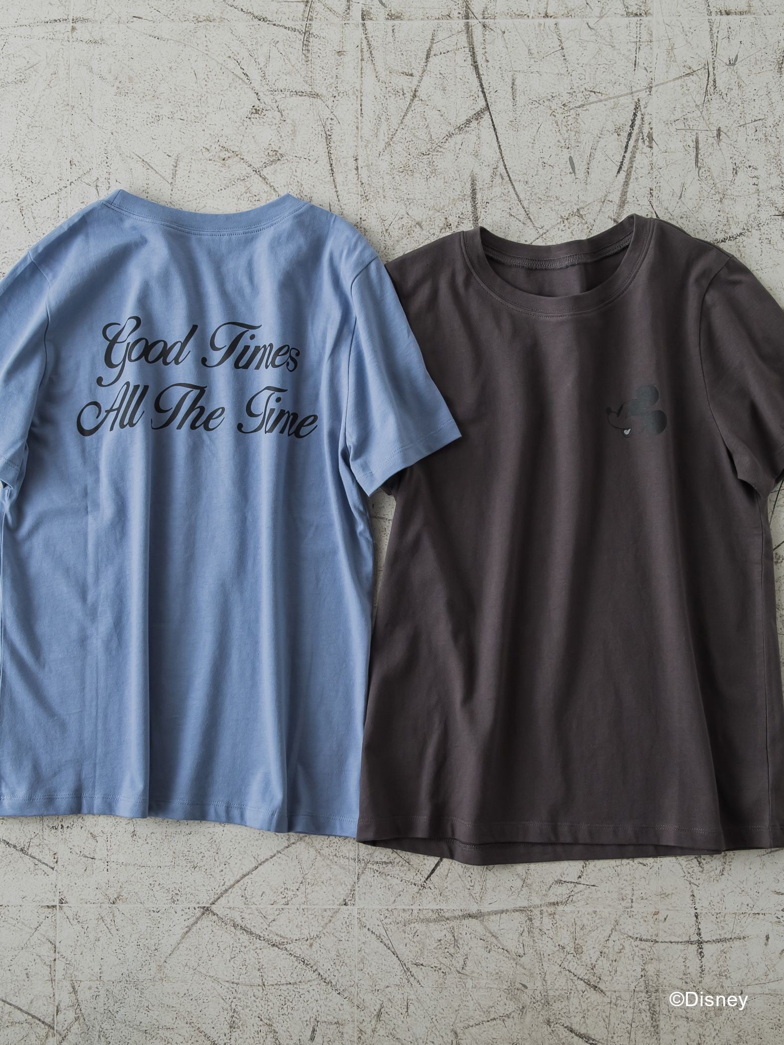 【DISNEY/ディズニー ミッキーマウス】MICKEYコンパクトサイズTシャツ《洗濯機で洗える》