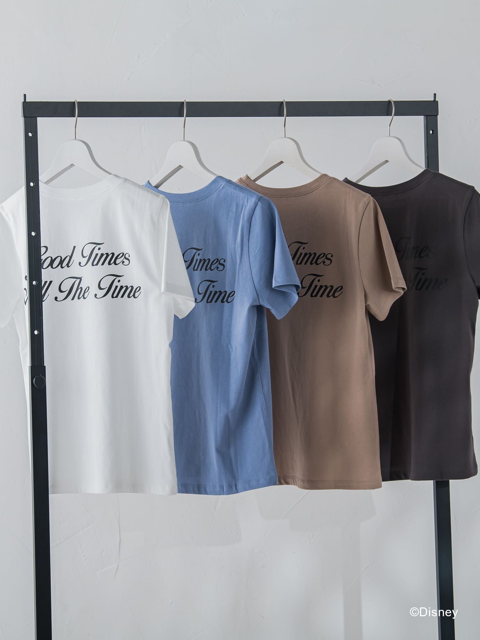 【DISNEY/ディズニー ミッキーマウス】MICKEYコンパクトサイズTシャツ《洗濯機で洗える》
