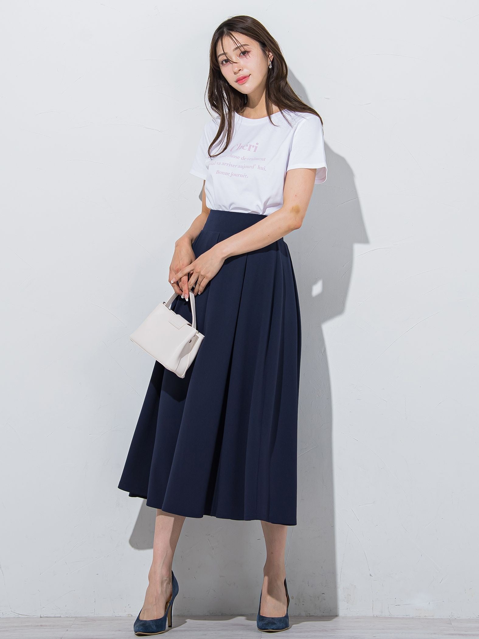 ワンポイントロゴTシャツ≪洗濯機で洗える≫