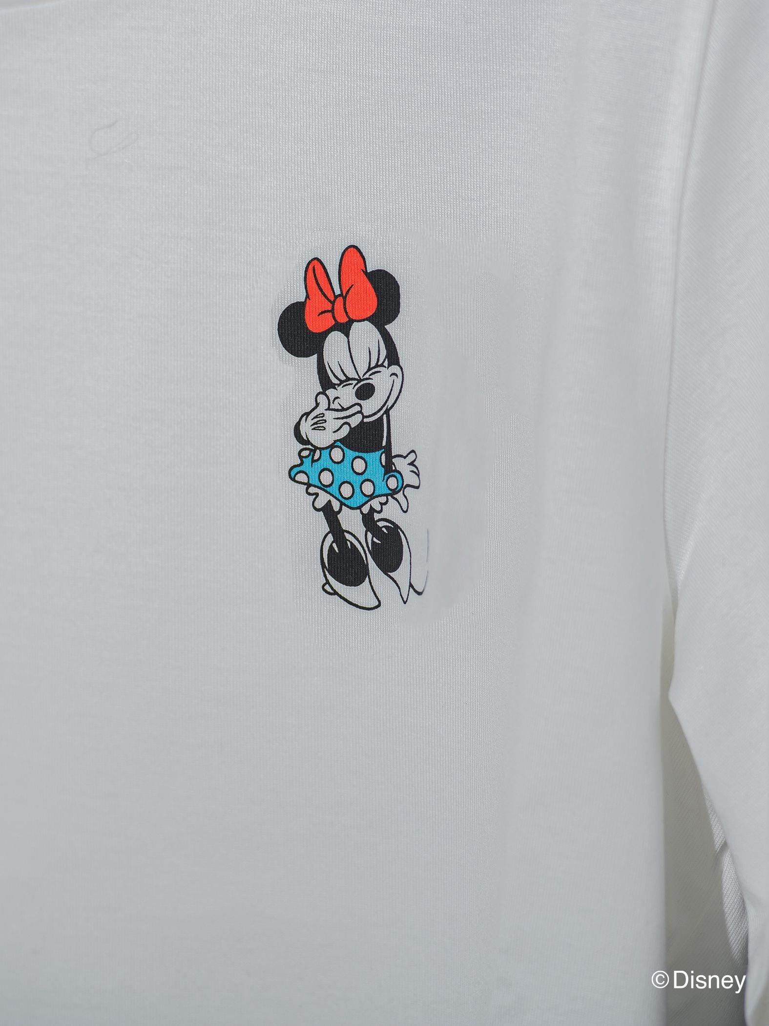 【BIOGRACE】ミニーマウスTシャツ 《VINTAGE CHARACTER ART/洗濯機で洗える》