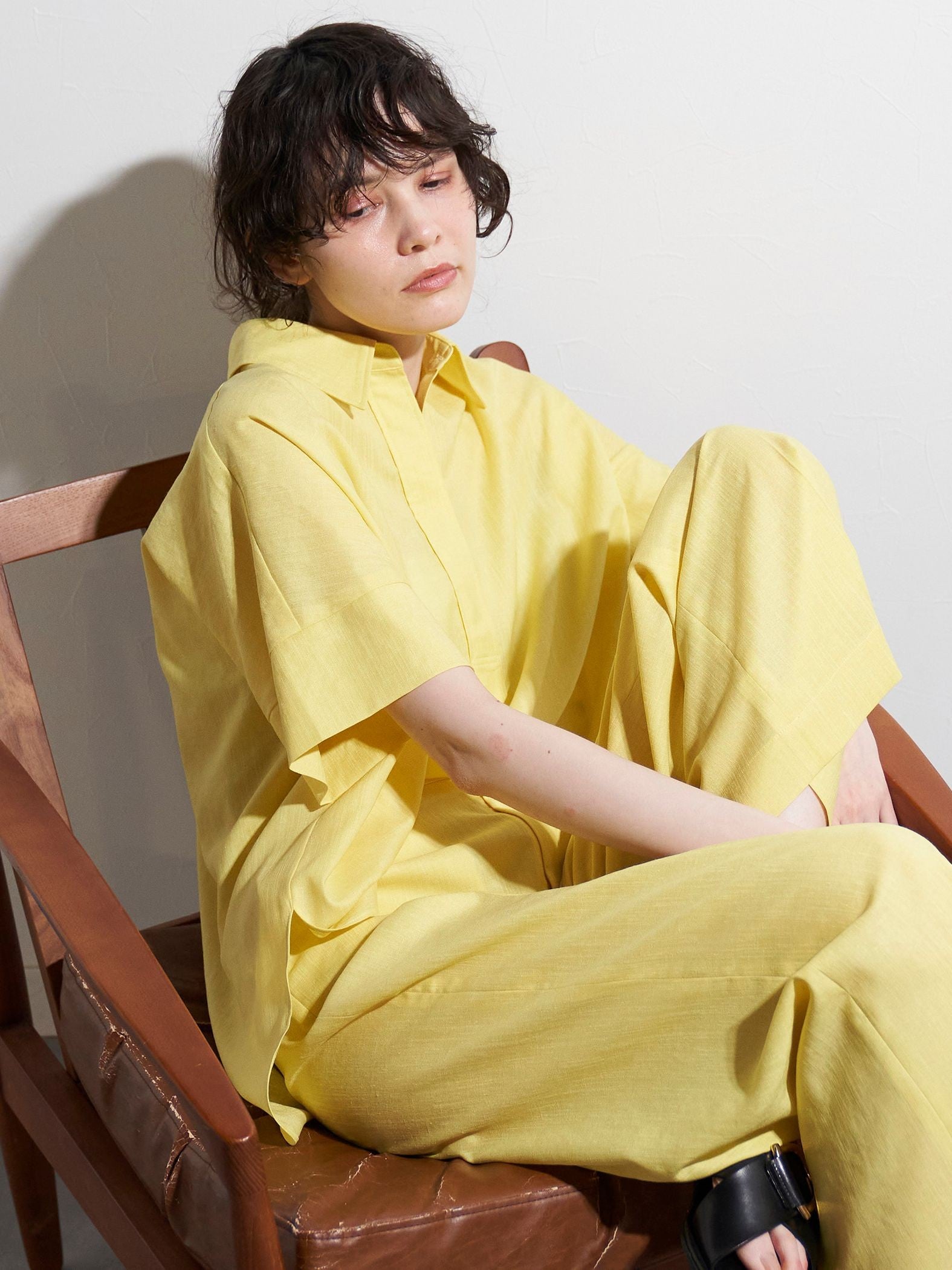 【大きいサイズ】【極】シワになりにくいファージュストレッチブラウス《吸湿速乾/洗濯機で洗える》