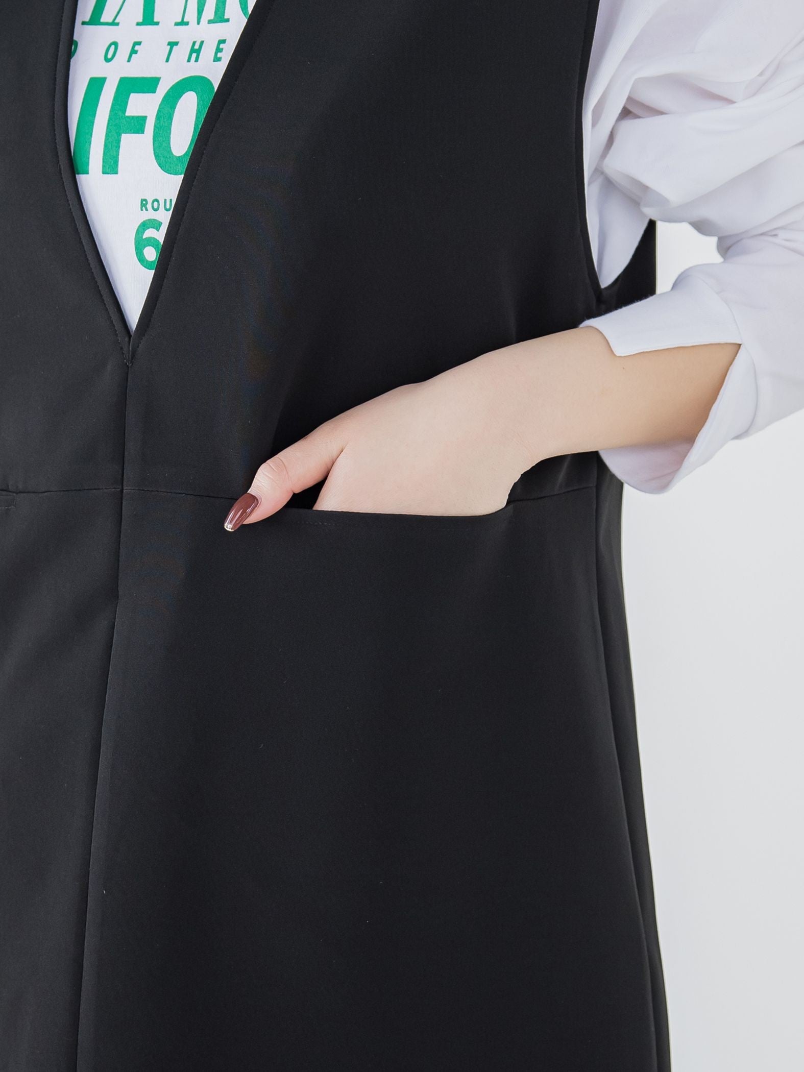 【1点プラスするだけで今っぽく決まる】TRベスト《手洗い可能》