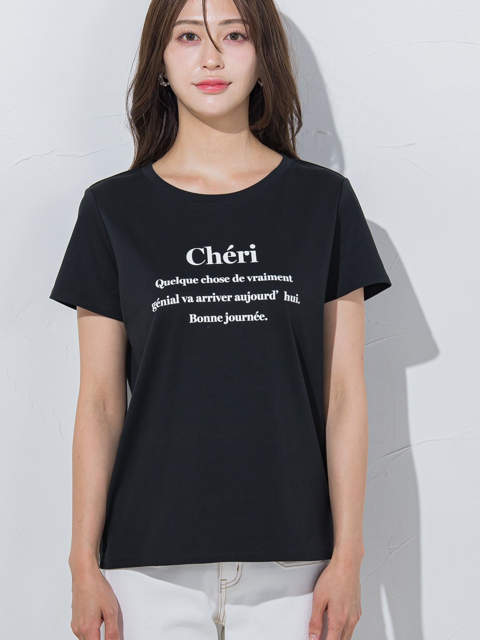 ワンポイントロゴTシャツ≪洗濯機で洗える≫